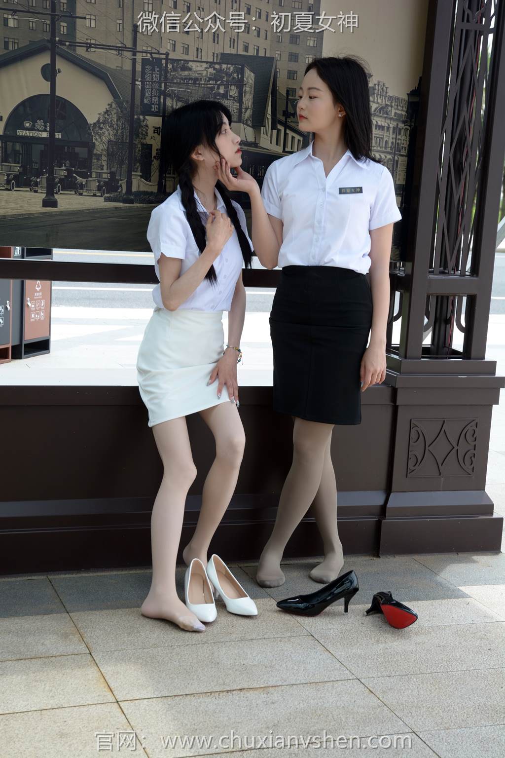 图片[33]-初夏女神 NO.294 柒柒、双双 黑白二期[75P] – 速更版-美库