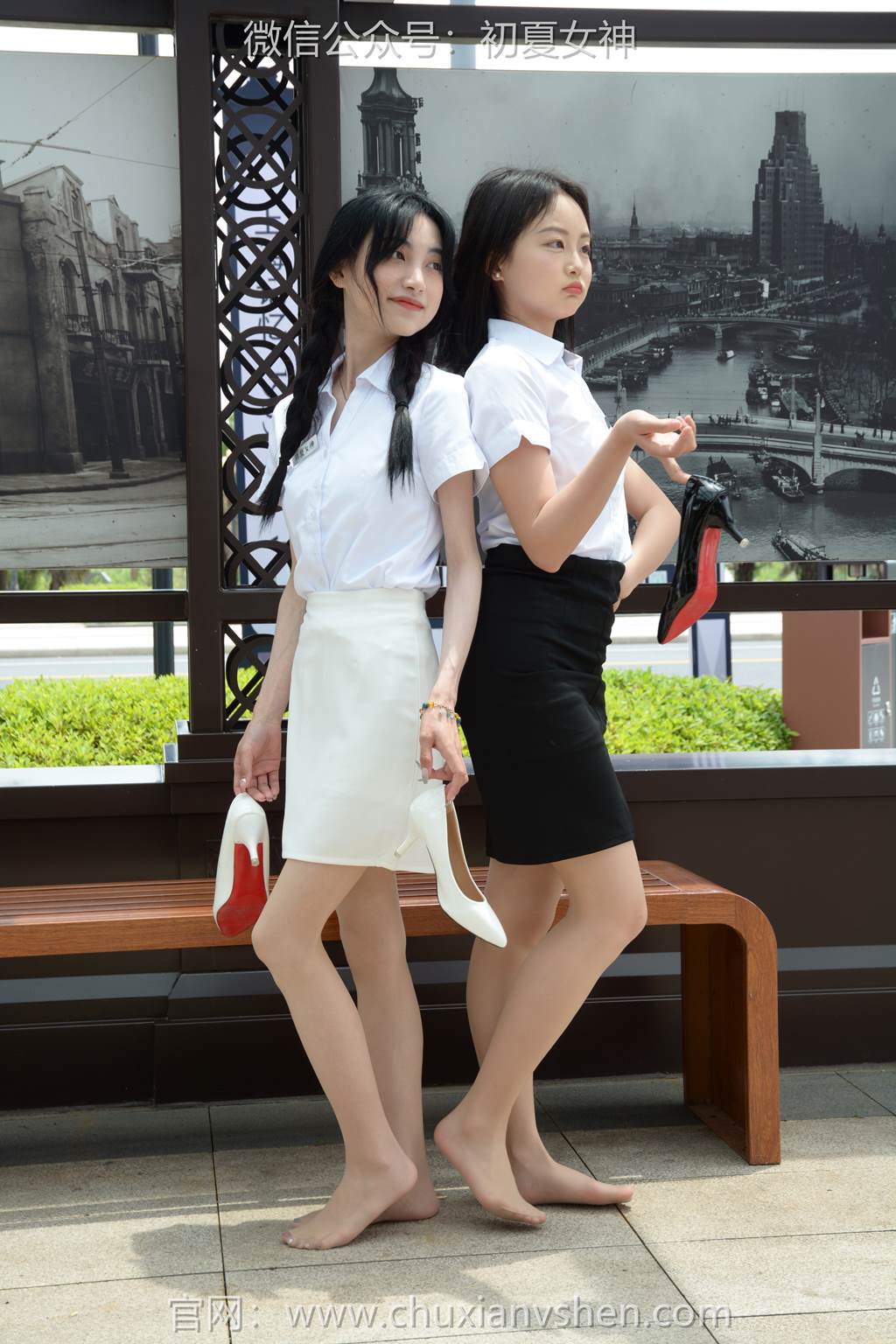 图片[37]-初夏女神 NO.294 柒柒、双双 黑白二期[75P] – 速更版-美库