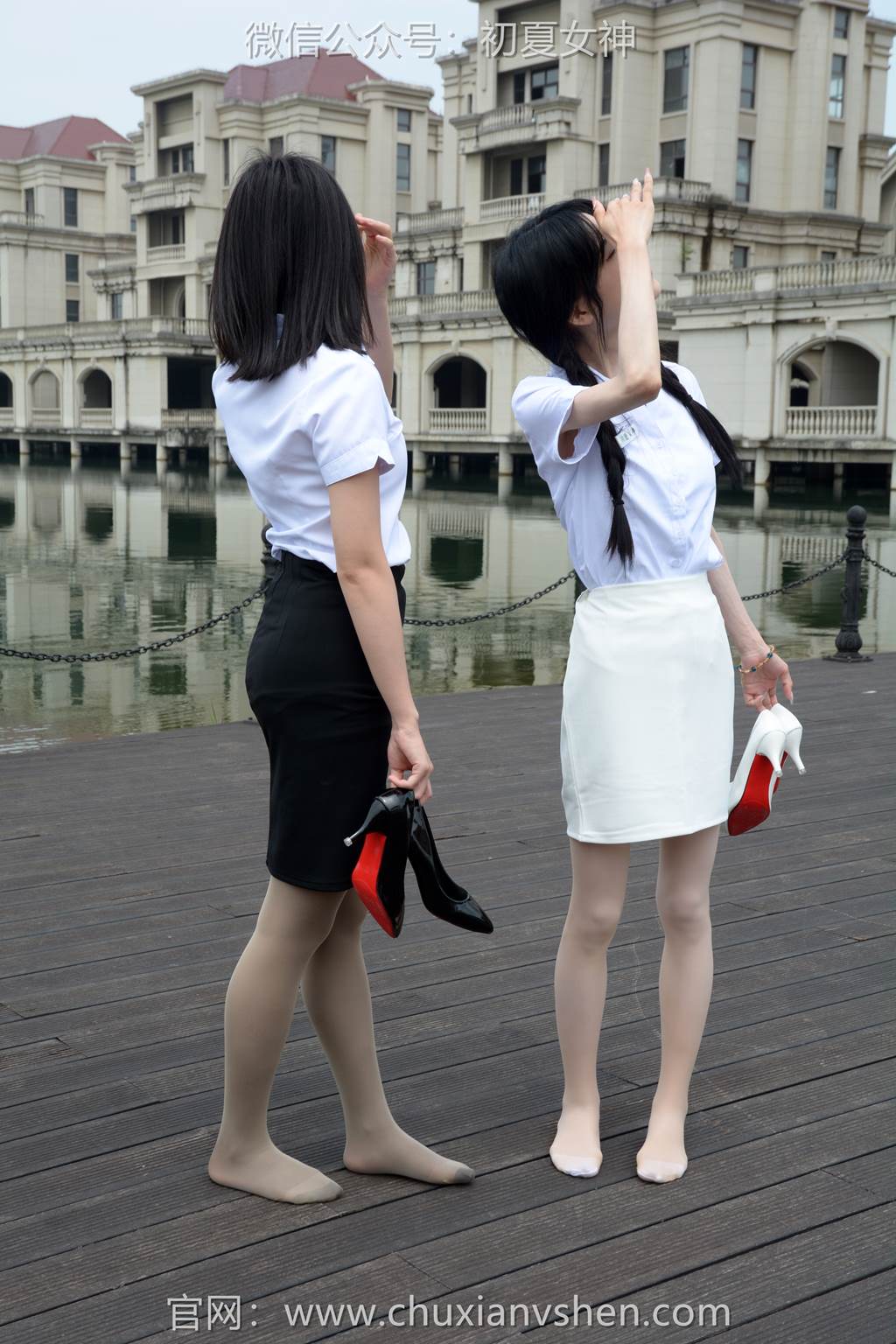 图片[69]-初夏女神 NO.294 柒柒、双双 黑白二期[75P] – 速更版-美库