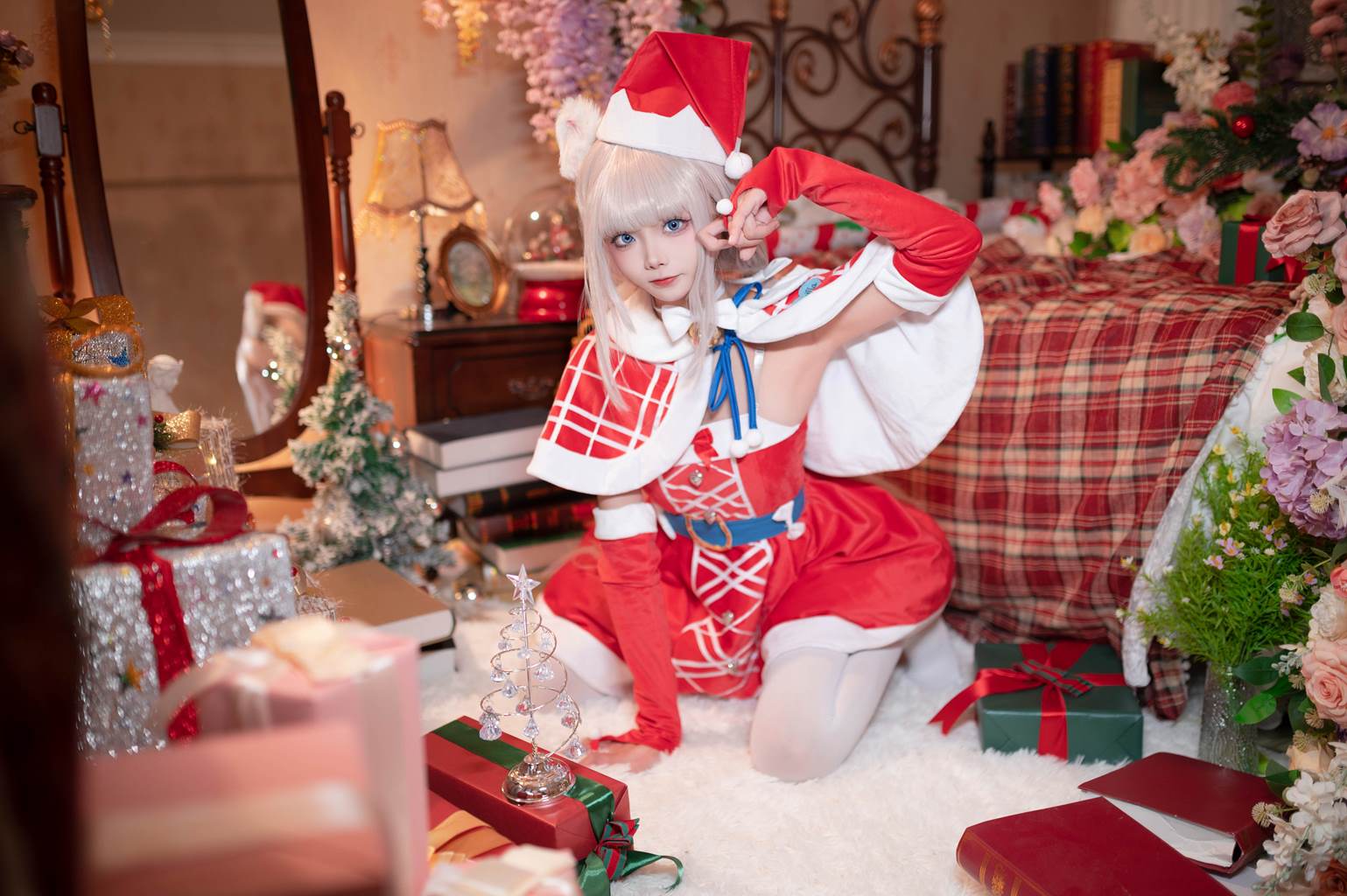 图片[39]-艾西aiwest – 香子兰圣诞[46P] – 速更版-美库