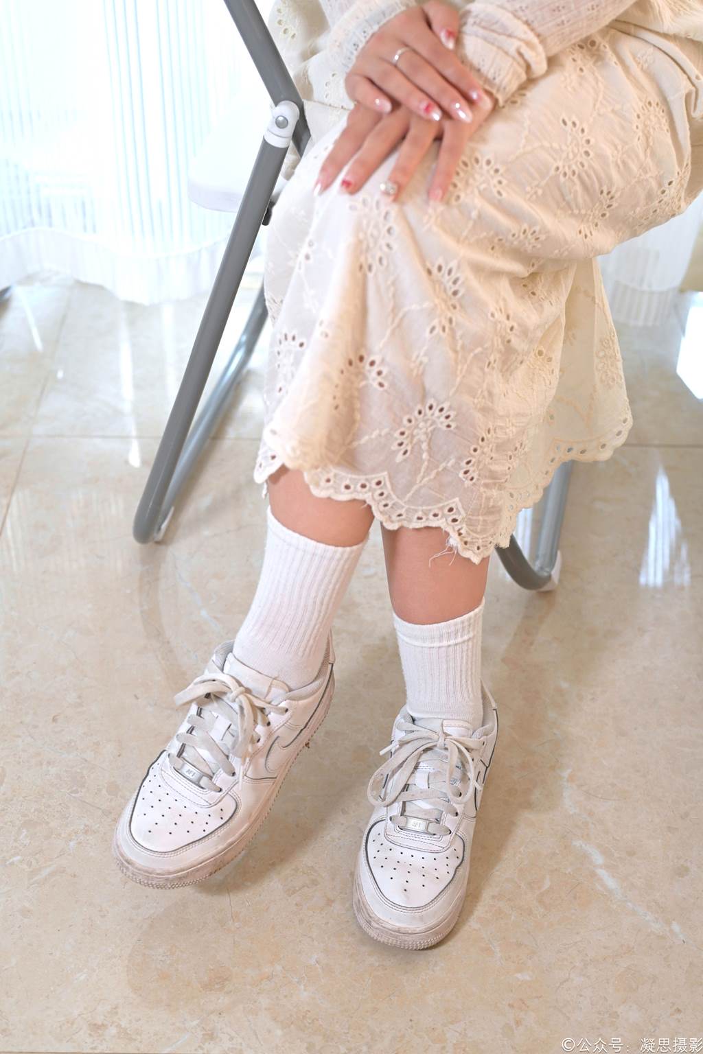 图片[10]-凝思摄影 NO.005 琦琦-连衣裙、短白袜、平底鞋[134P] – 速更版-美库