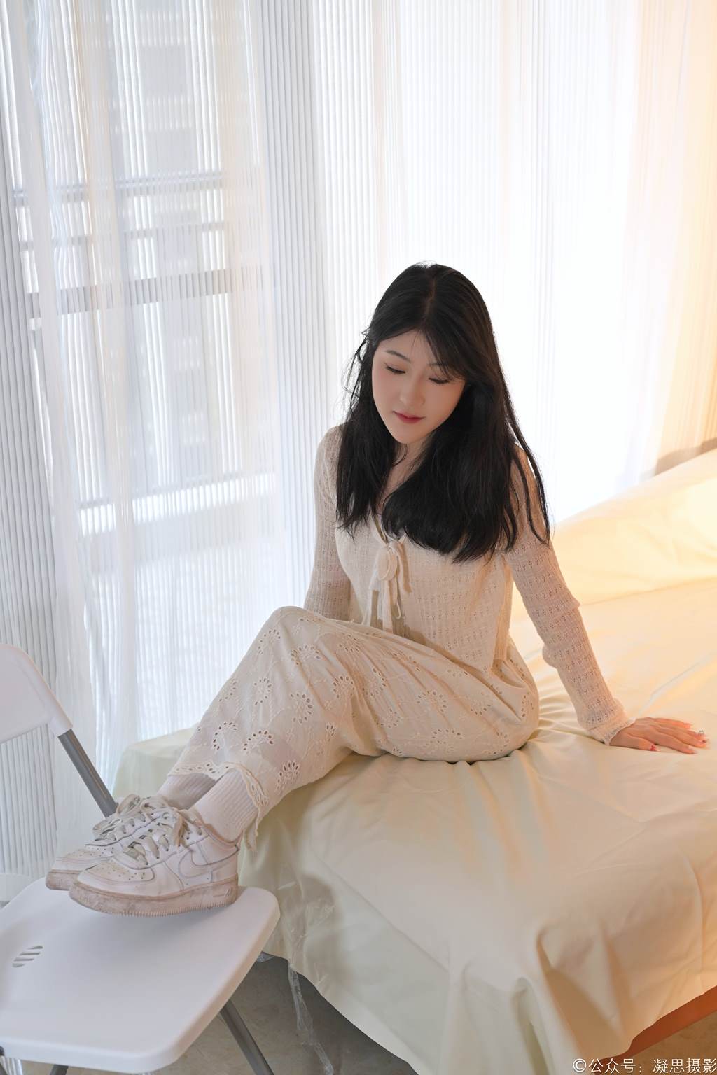 图片[13]-凝思摄影 NO.005 琦琦-连衣裙、短白袜、平底鞋[134P] – 速更版-美库