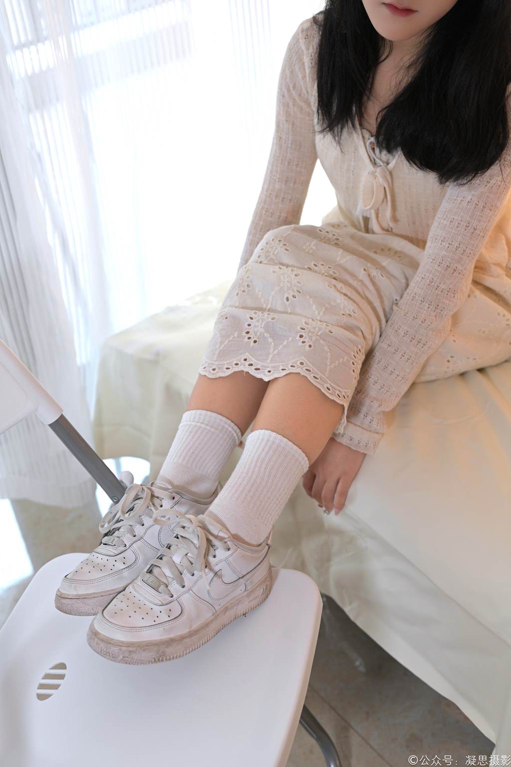图片[15]-凝思摄影 NO.005 琦琦-连衣裙、短白袜、平底鞋[134P] – 速更版-美库