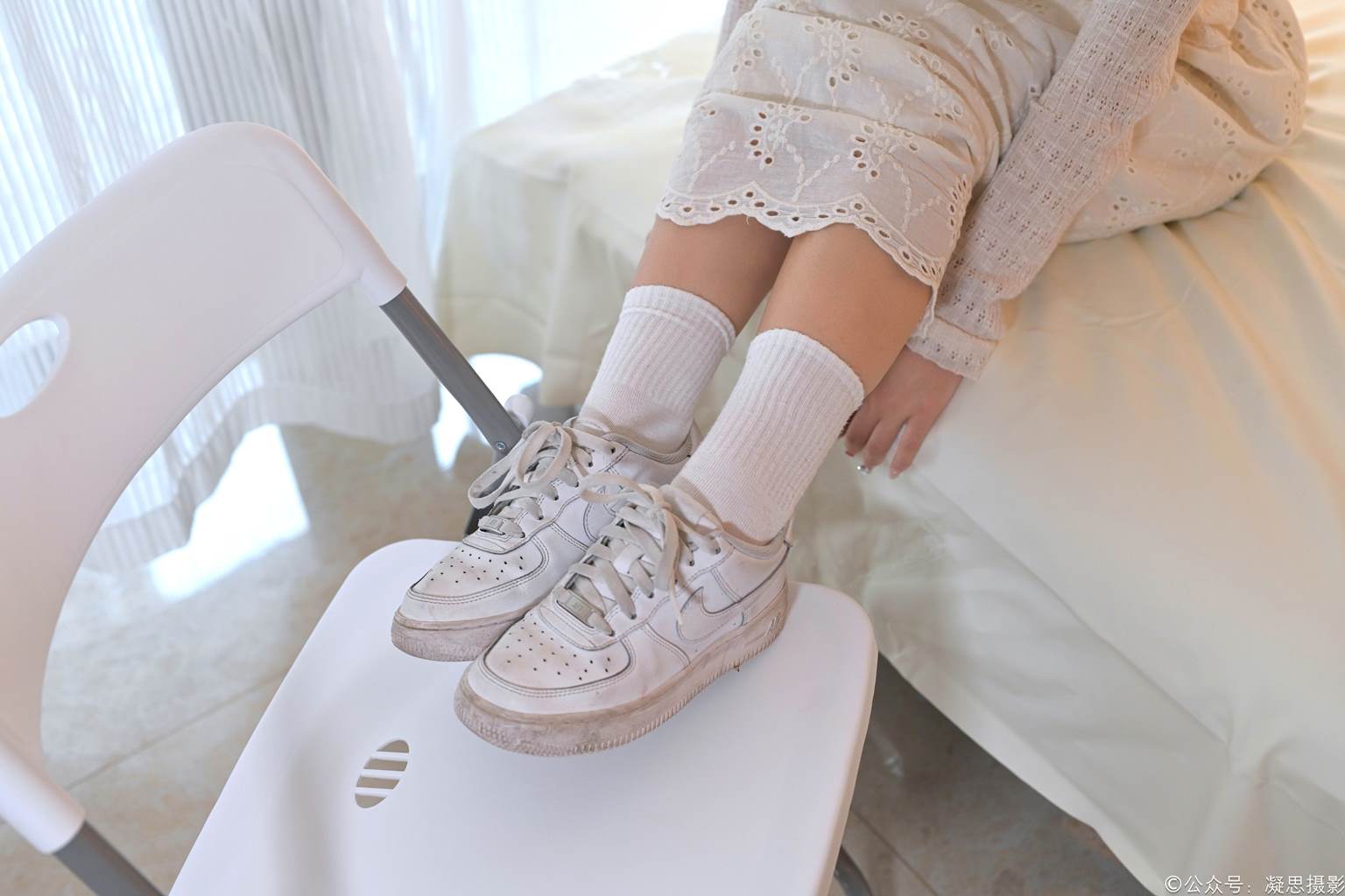 图片[16]-凝思摄影 NO.005 琦琦-连衣裙、短白袜、平底鞋[134P] – 速更版-美库