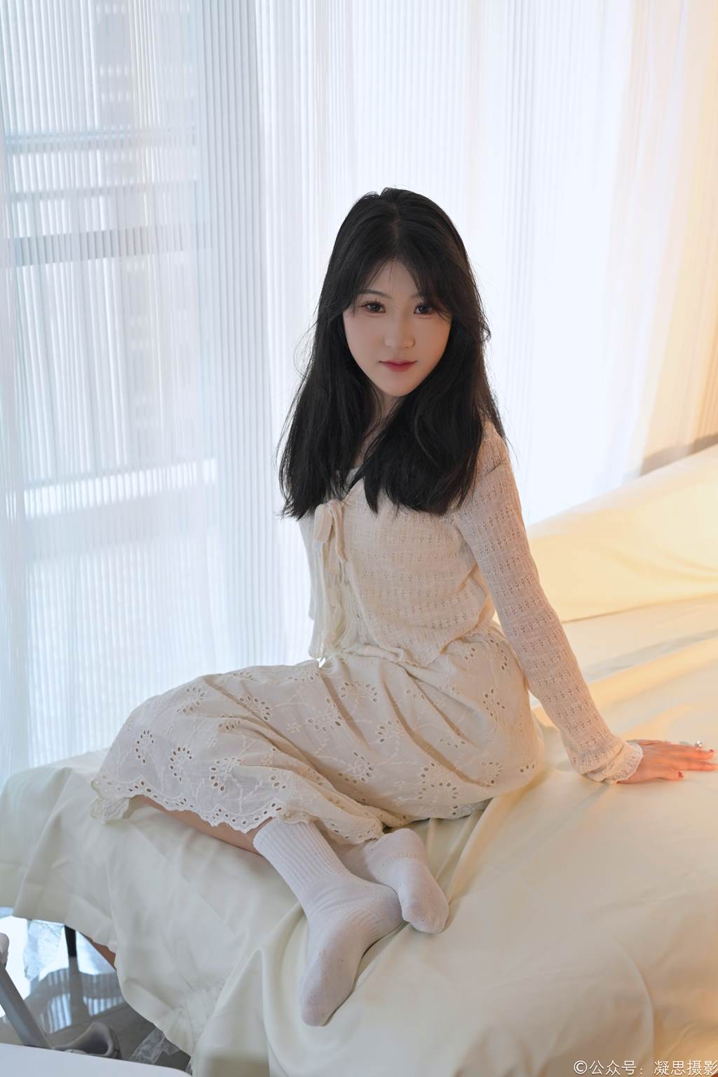 图片[45]-凝思摄影 NO.005 琦琦-连衣裙、短白袜、平底鞋[134P] – 速更版-美库