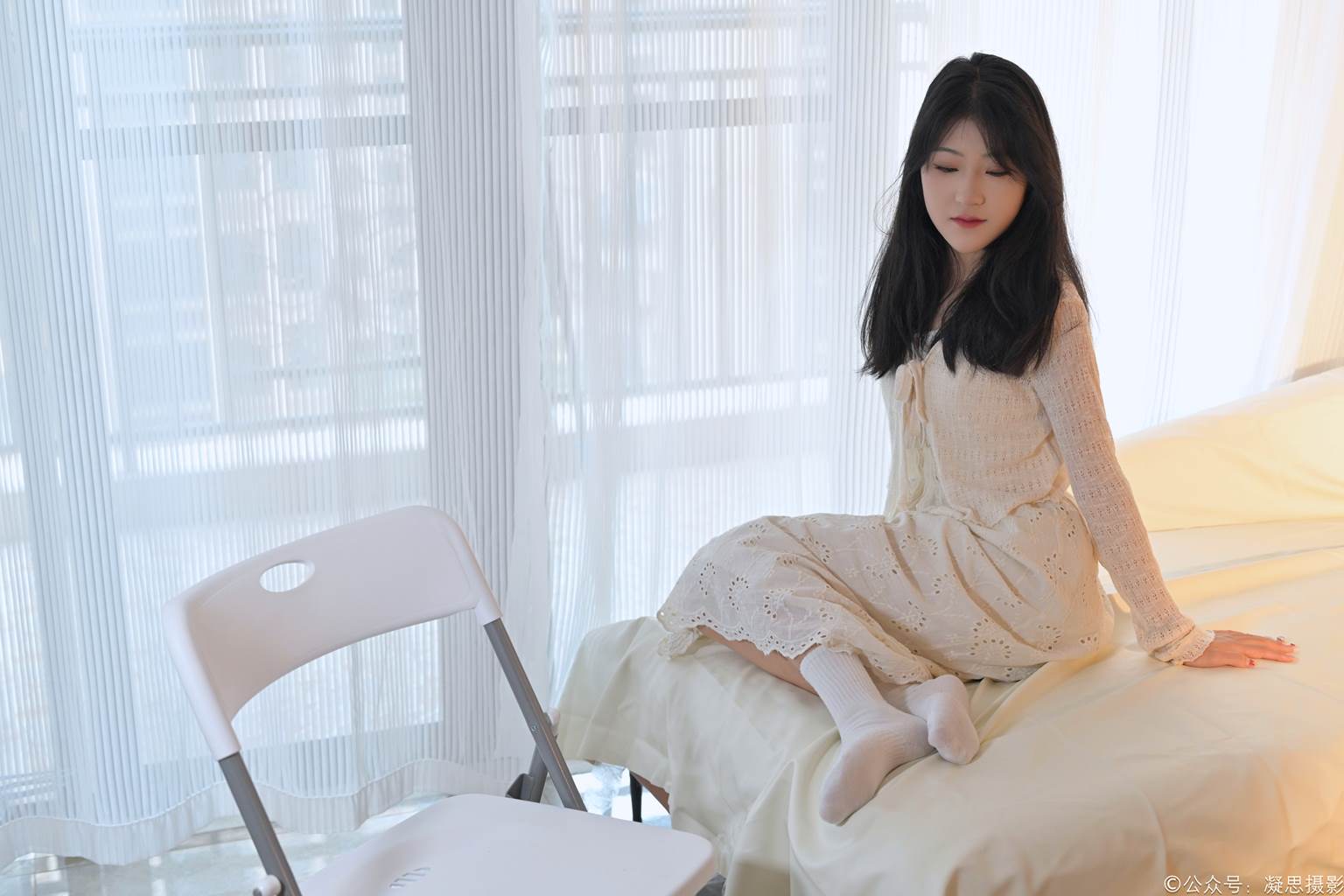 图片[46]-凝思摄影 NO.005 琦琦-连衣裙、短白袜、平底鞋[134P] – 速更版-美库