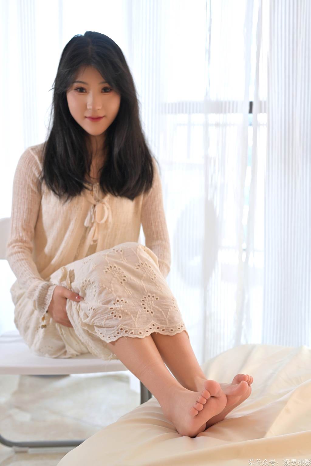 图片[77]-凝思摄影 NO.005 琦琦-连衣裙、短白袜、平底鞋[134P] – 速更版-美库