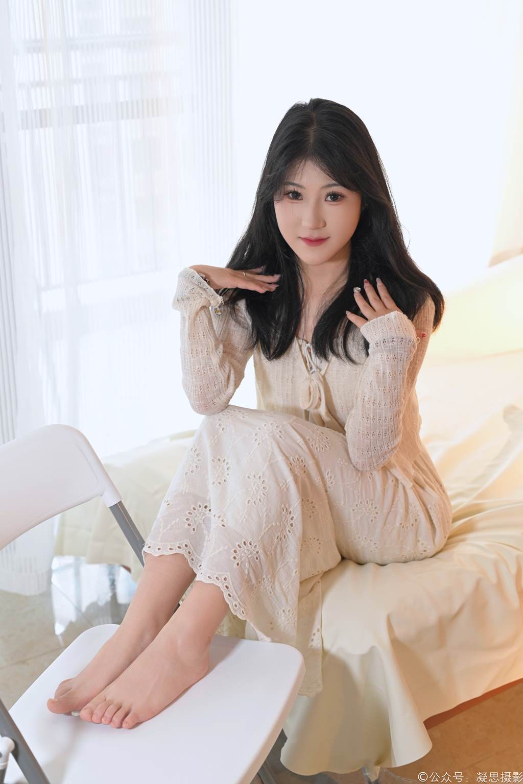 图片[95]-凝思摄影 NO.005 琦琦-连衣裙、短白袜、平底鞋[134P] – 速更版-美库