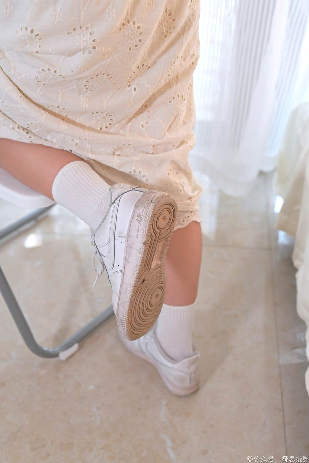 图片[114]-凝思摄影 NO.005 琦琦-连衣裙、短白袜、平底鞋[134P] – 速更版-美库