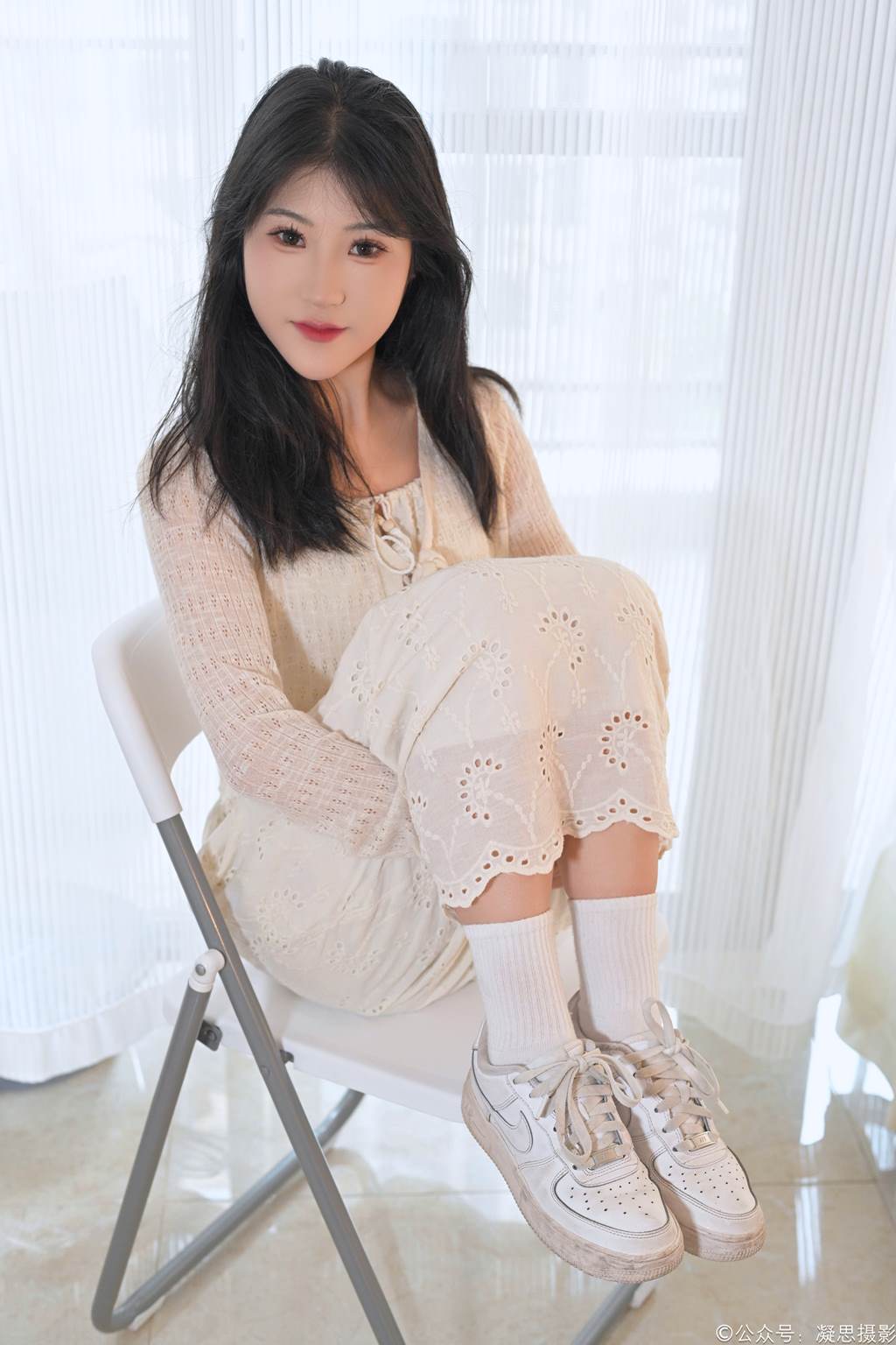图片[118]-凝思摄影 NO.005 琦琦-连衣裙、短白袜、平底鞋[134P] – 速更版-美库
