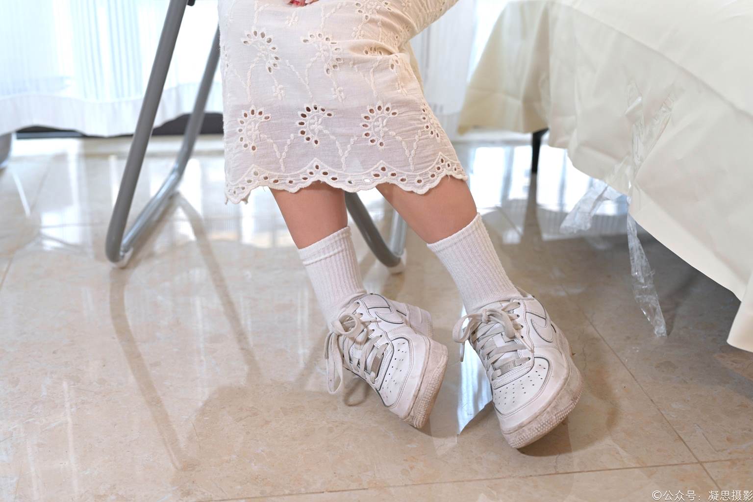 图片[135]-凝思摄影 NO.005 琦琦-连衣裙、短白袜、平底鞋[134P] – 速更版-美库