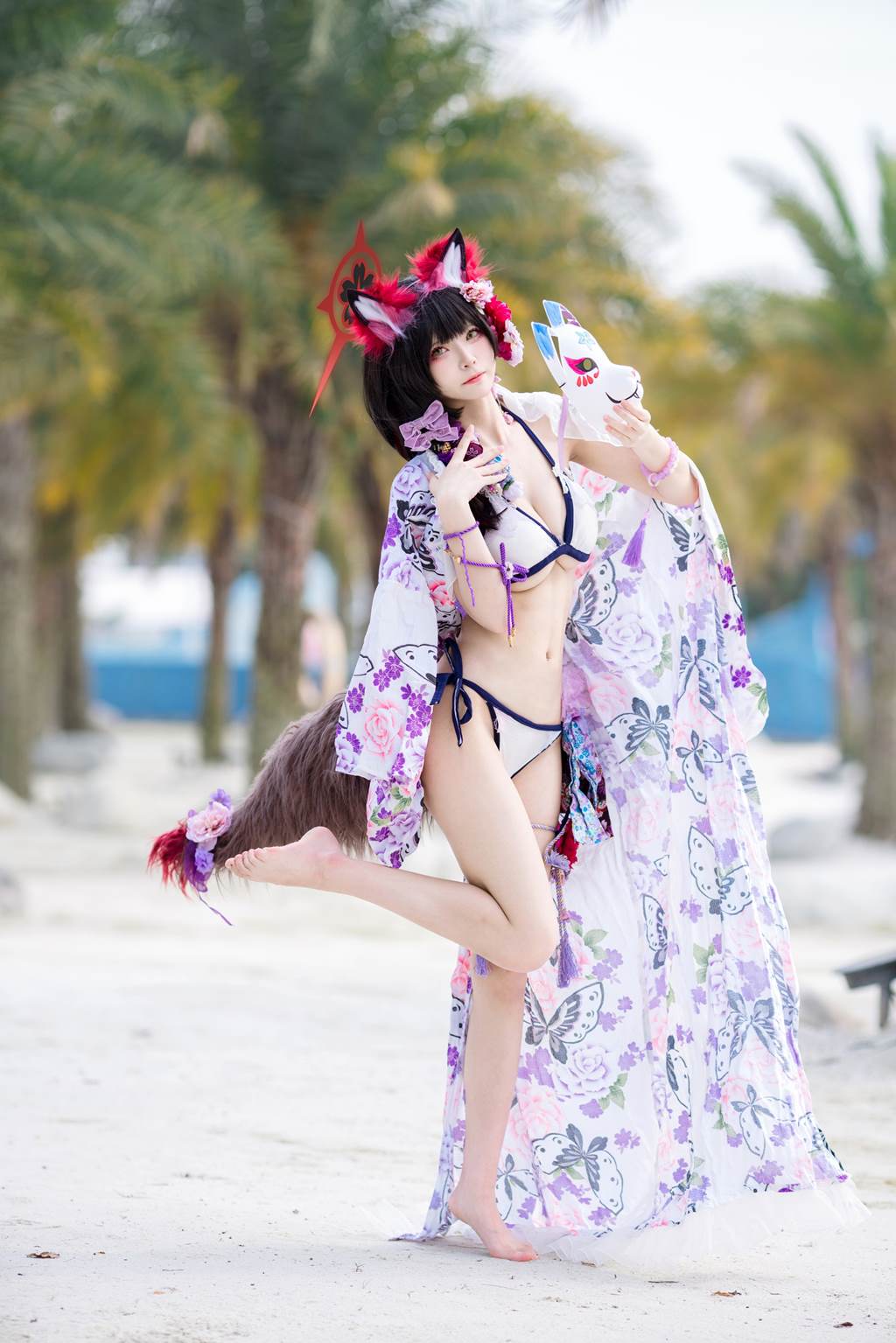 图片[12]-九柒喵 – 蔚蓝档案 狐坂若藻 泳装[19P] – 速更版-美库