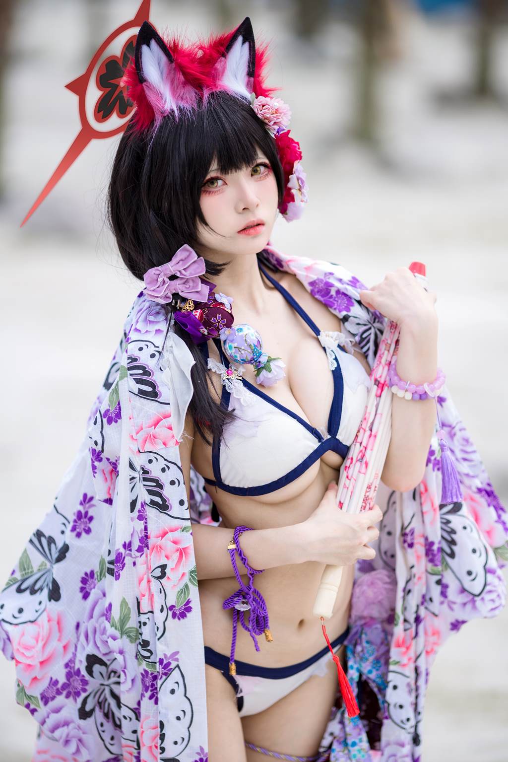 图片[13]-九柒喵 – 蔚蓝档案 狐坂若藻 泳装[19P] – 速更版-美库