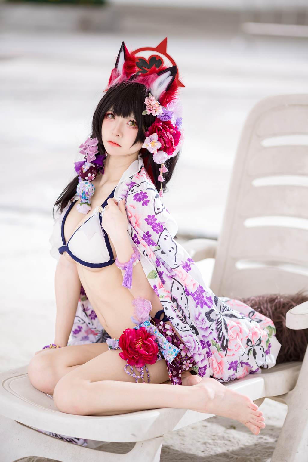 图片[18]-九柒喵 – 蔚蓝档案 狐坂若藻 泳装[19P] – 速更版-美库