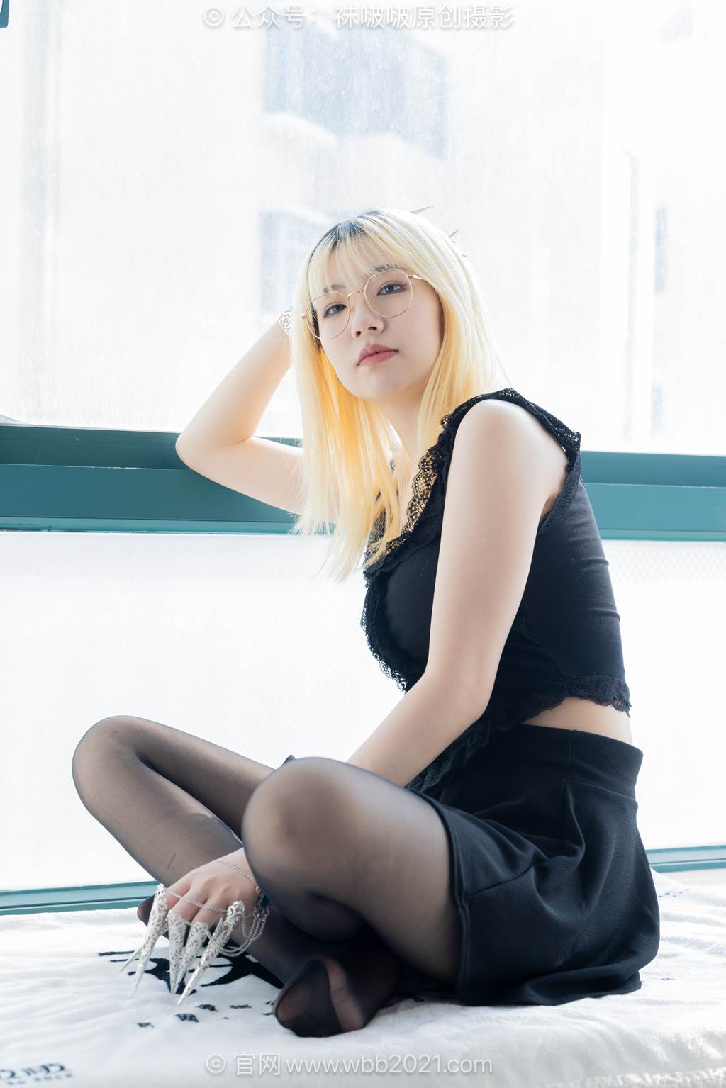 图片[50]-[BoBoSocks袜啵啵]NO.596 小甜豆-高跟鞋、高跟凉鞋、薄黑丝、裸足[150P] – 速更版-美库