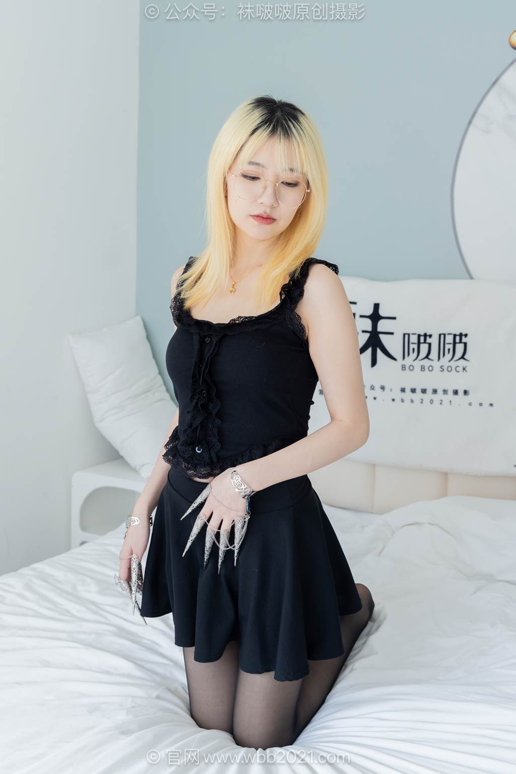 图片[100]-[BoBoSocks袜啵啵]NO.596 小甜豆-高跟鞋、高跟凉鞋、薄黑丝、裸足[150P] – 速更版-美库