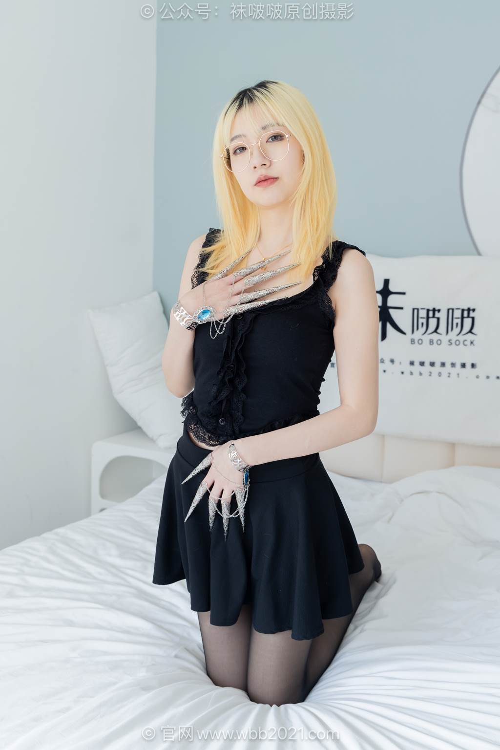 图片[101]-[BoBoSocks袜啵啵]NO.596 小甜豆-高跟鞋、高跟凉鞋、薄黑丝、裸足[150P] – 速更版-美库