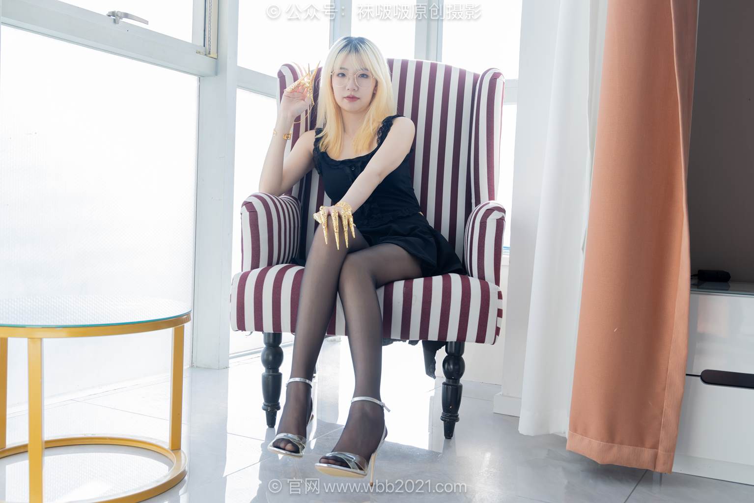 图片[143]-[BoBoSocks袜啵啵]NO.596 小甜豆-高跟鞋、高跟凉鞋、薄黑丝、裸足[150P] – 速更版-美库