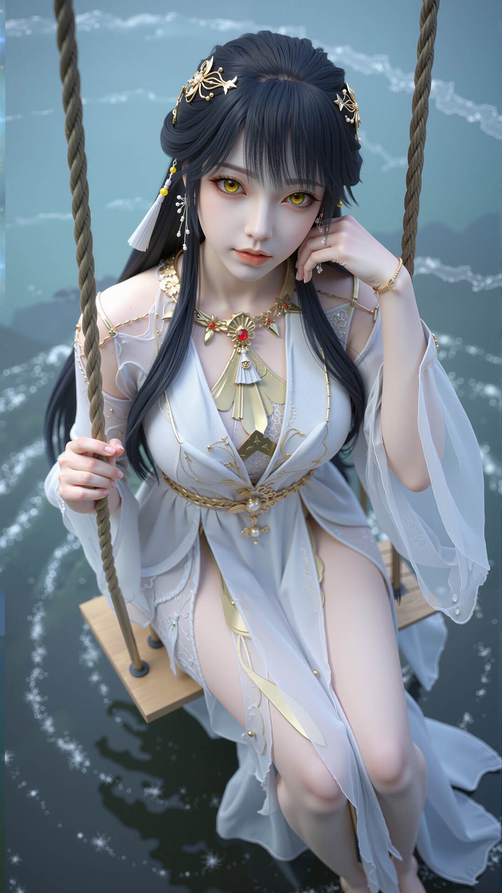 图片[12]-AI绘画 776 百炼成神-白月蓉[21P] – 速更版-美库