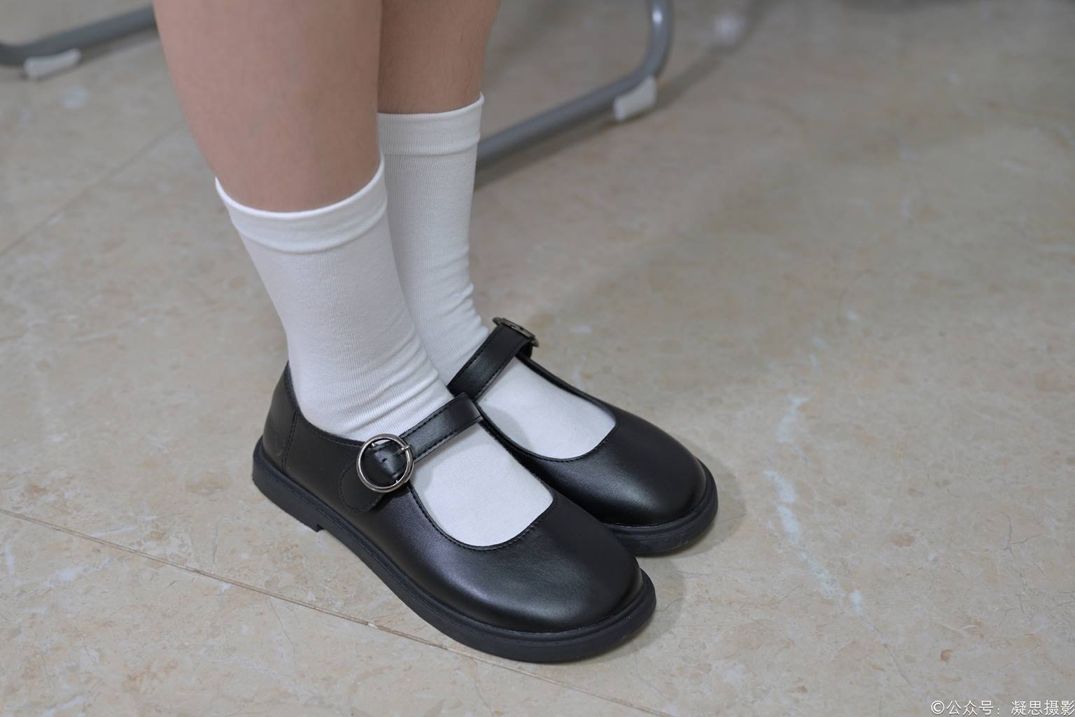 图片[12]-凝思摄影 NO.008 铃铃-短裙、短白袜、小皮鞋[134P] – 速更版-美库
