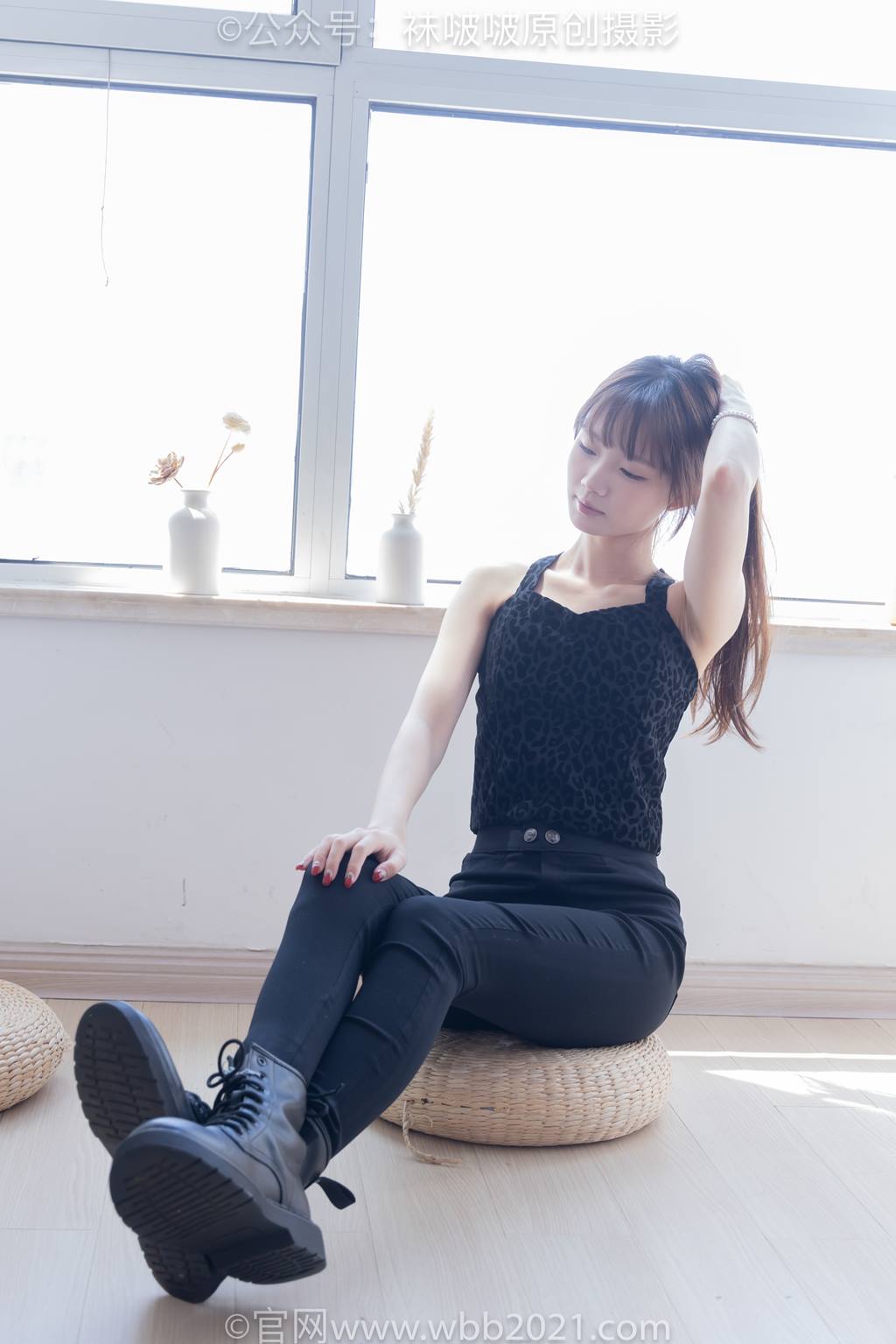 图片[49]-[BoBoSocks袜啵啵]NO.598 甜甜圈-马丁靴、薄肉丝、裸足[108P] – 速更版-美库