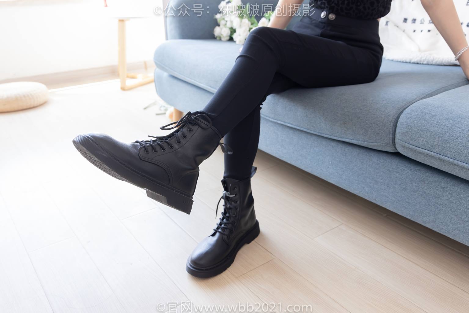 图片[108]-[BoBoSocks袜啵啵]NO.598 甜甜圈-马丁靴、薄肉丝、裸足[108P] – 速更版-美库