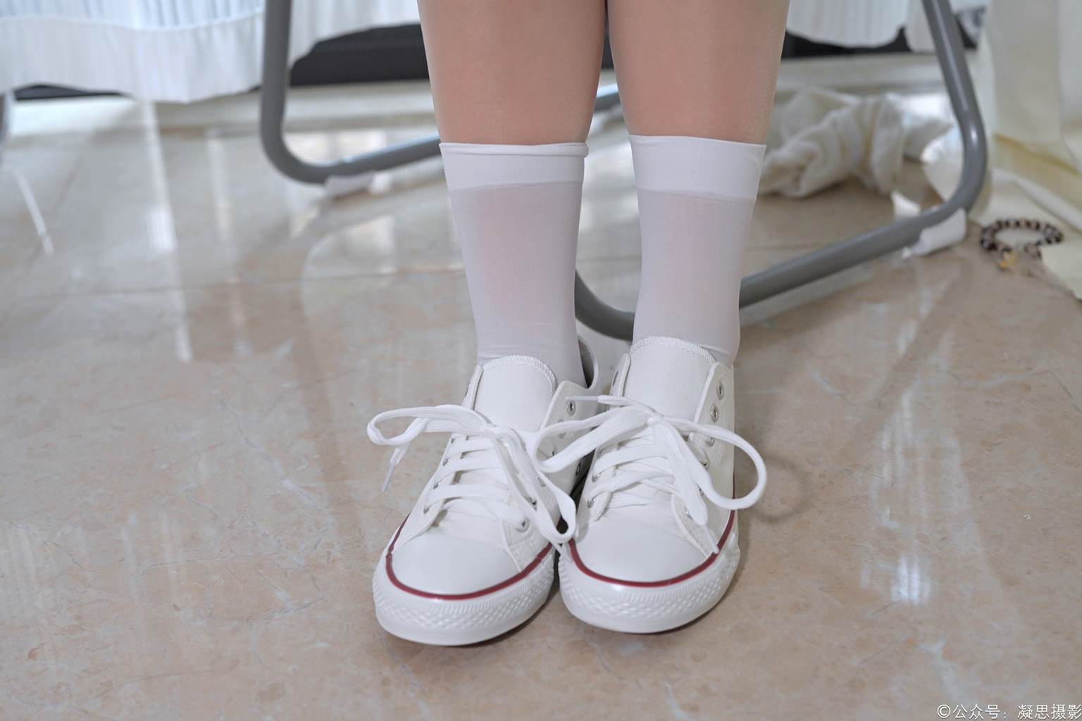 图片[105]-凝思摄影 NO.009 琦琦-校服、短白丝、连裤肉丝、帆布鞋[136P] – 速更版-美库