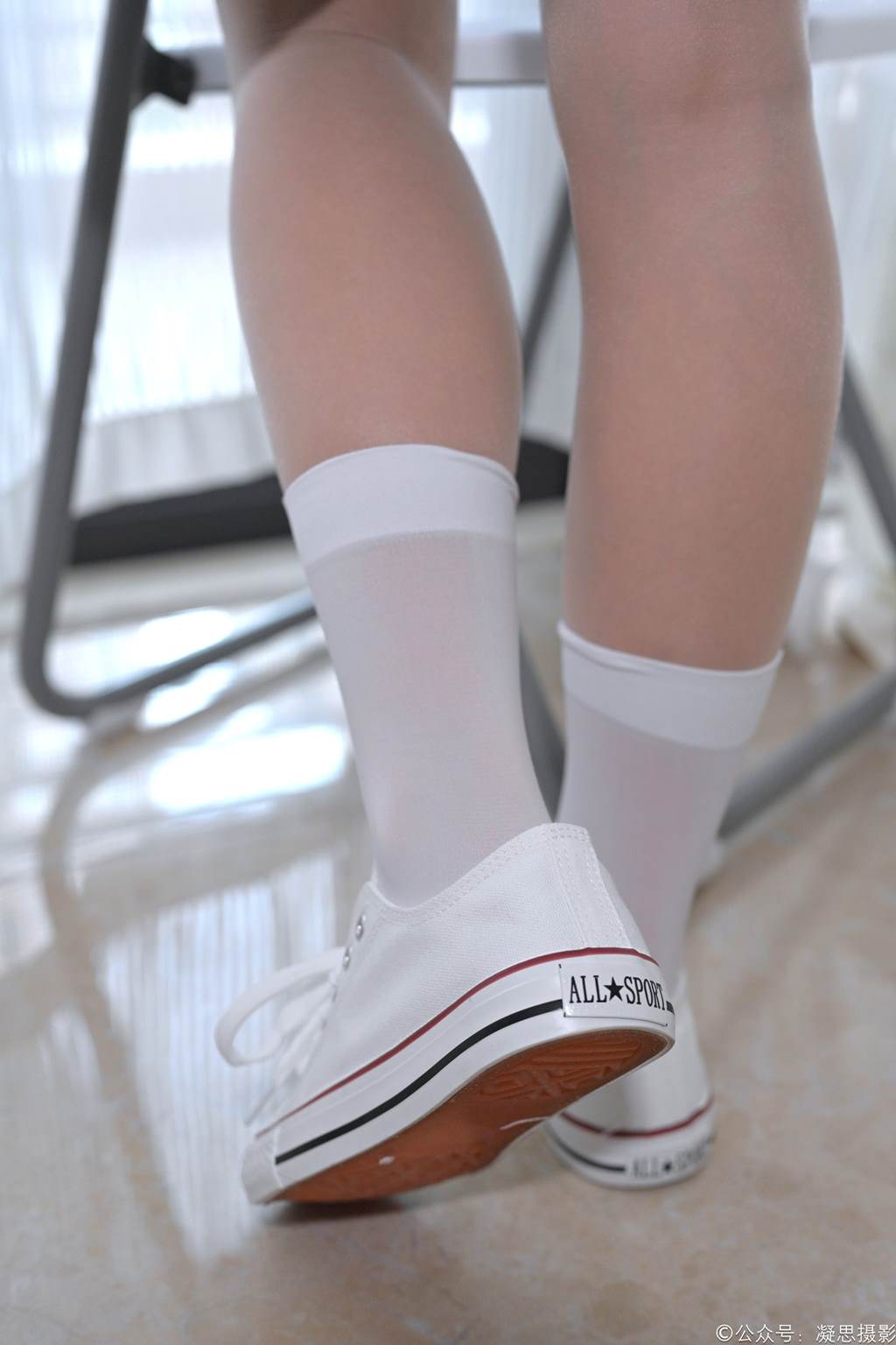 图片[125]-凝思摄影 NO.009 琦琦-校服、短白丝、连裤肉丝、帆布鞋[136P] – 速更版-美库