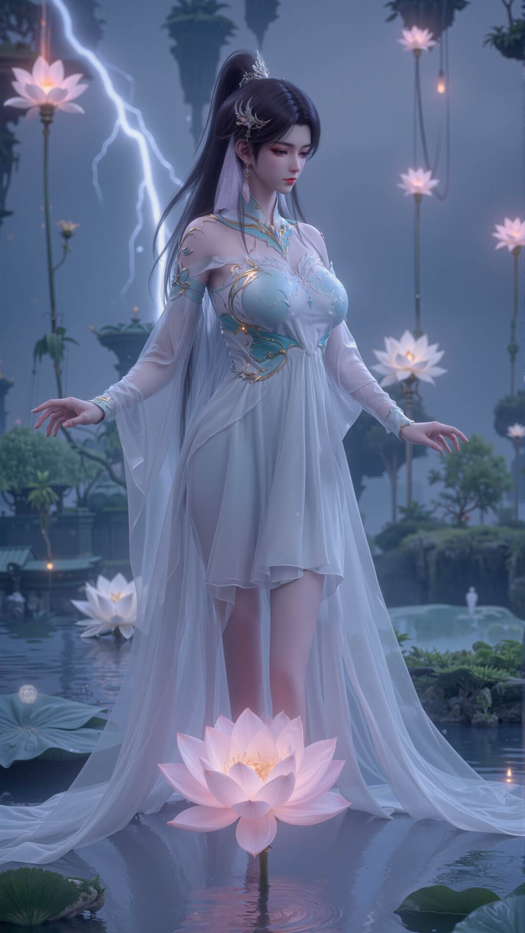 图片[10]-AI绘画 784 斗破-古薰儿[17P] – 速更版-美库