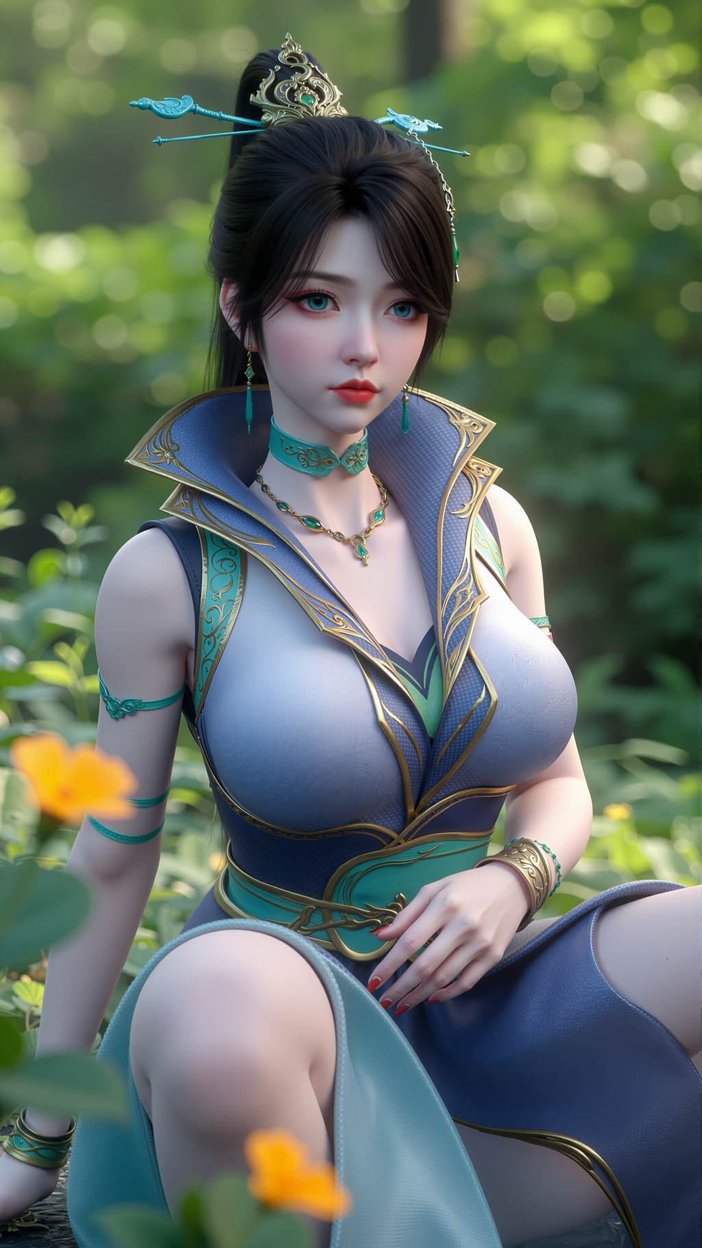 图片[10]-AI绘画 785 斗破-青鳞[12P] – 速更版-美库