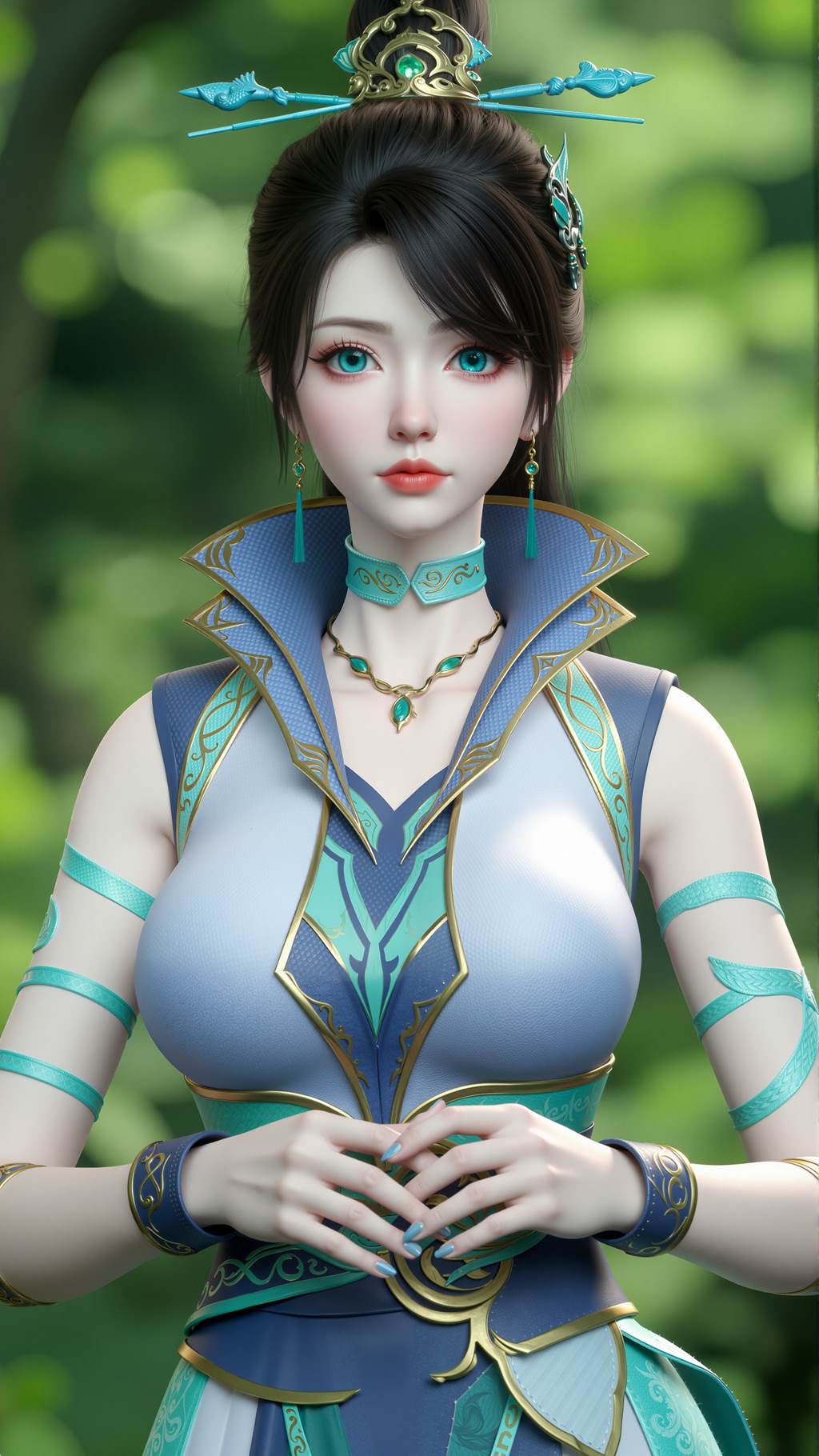 图片[11]-AI绘画 785 斗破-青鳞[12P] – 速更版-美库