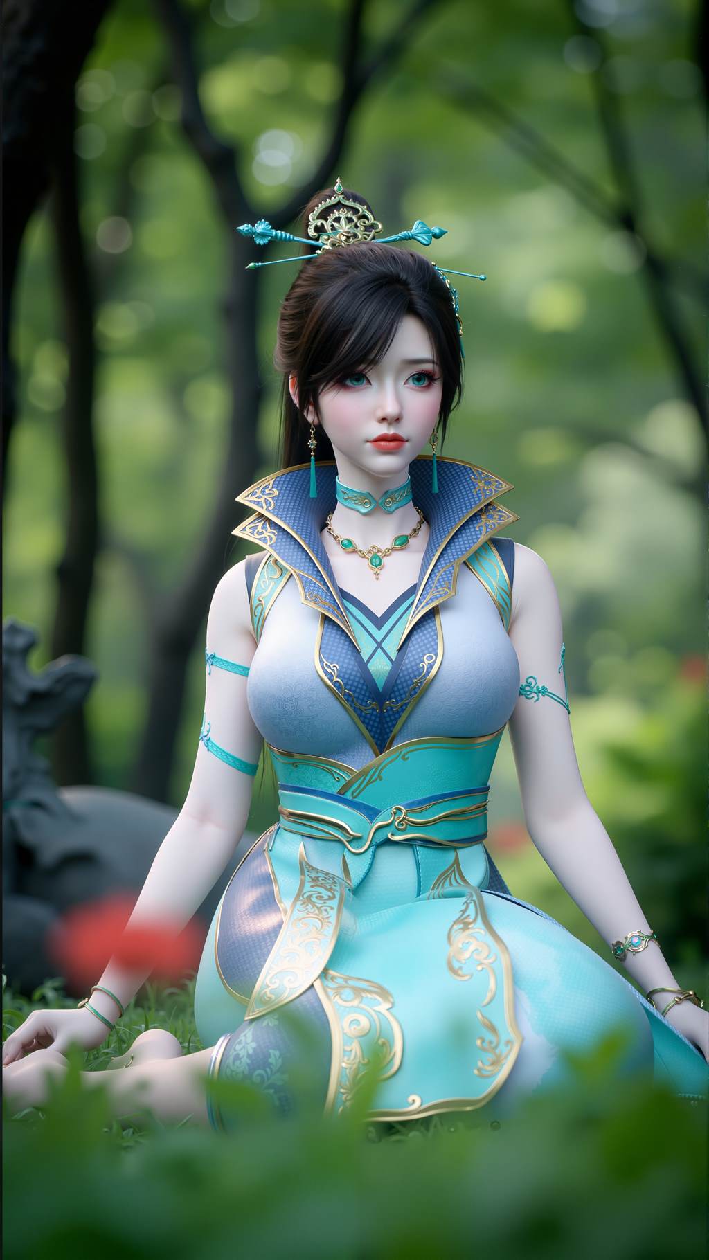 图片[13]-AI绘画 785 斗破-青鳞[12P] – 速更版-美库