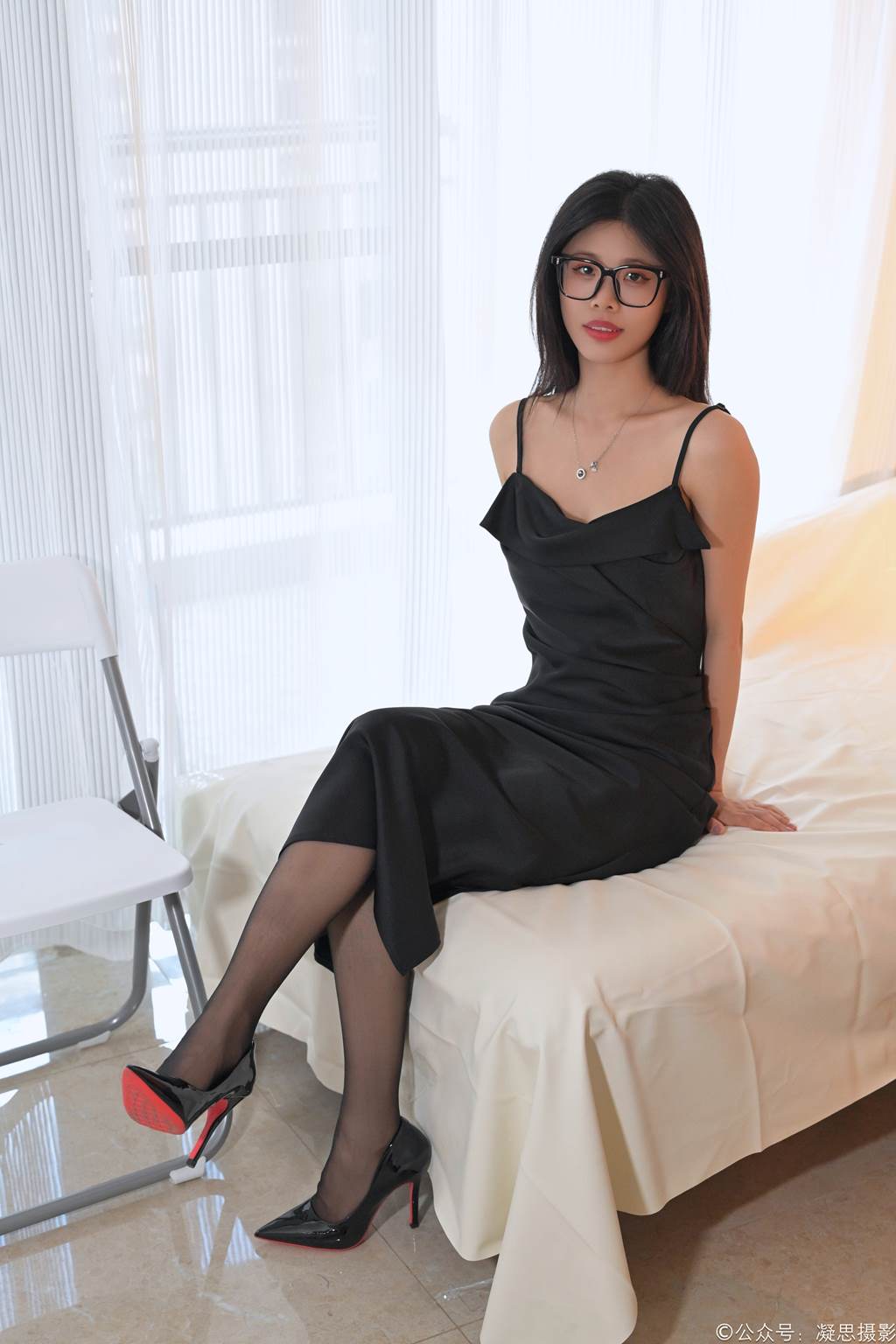 图片[37]-凝思摄影 NO.010 木木-包臀裙、黑丝、高跟鞋[136P] – 速更版-美库