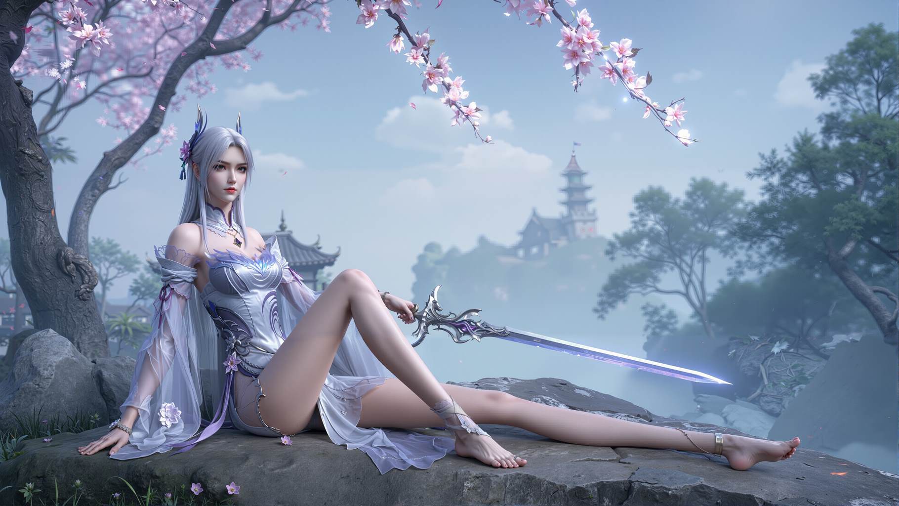 图片[13]-AI绘画 786 斗破-小医仙[16P] – 速更版-美库