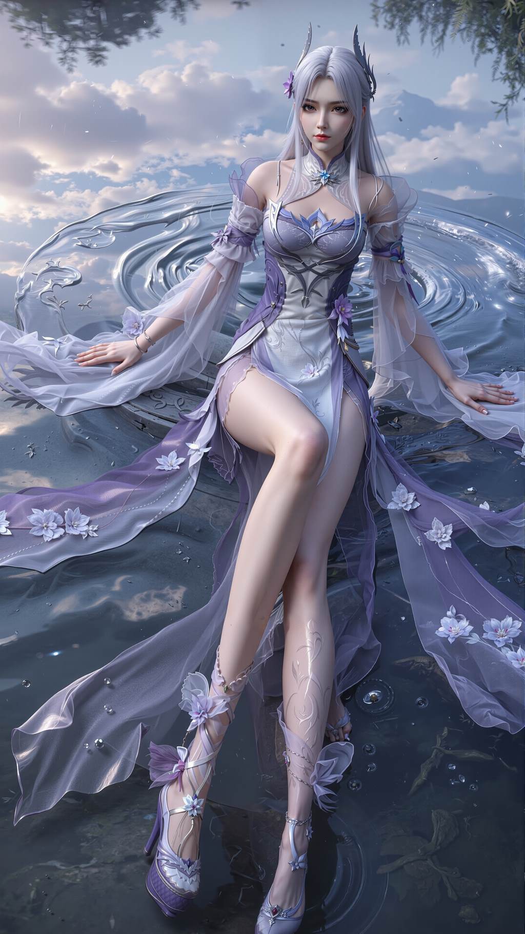 图片[17]-AI绘画 786 斗破-小医仙[16P] – 速更版-美库