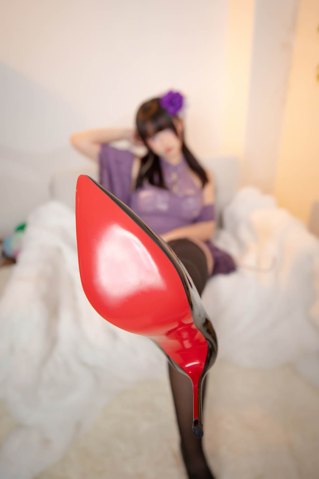 图片[17]-神楽板真冬 NO.265 – 紫色心情[33P] – 速更版-美库