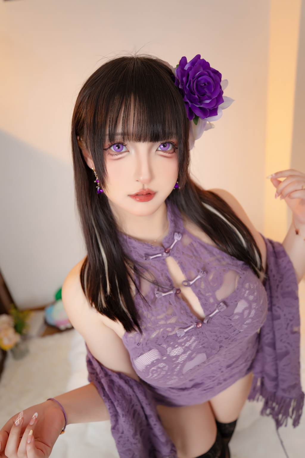 图片[27]-神楽板真冬 NO.265 – 紫色心情[33P] – 速更版-美库