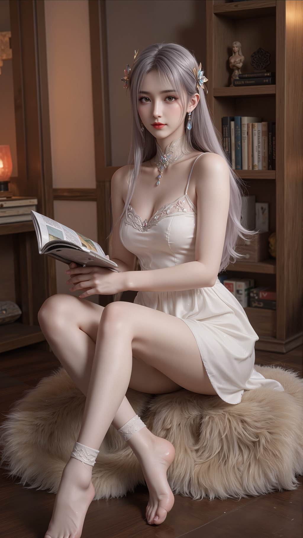 图片[19]-AI绘画 787 斗破苍穹-小医仙[22P] – 速更版-美库