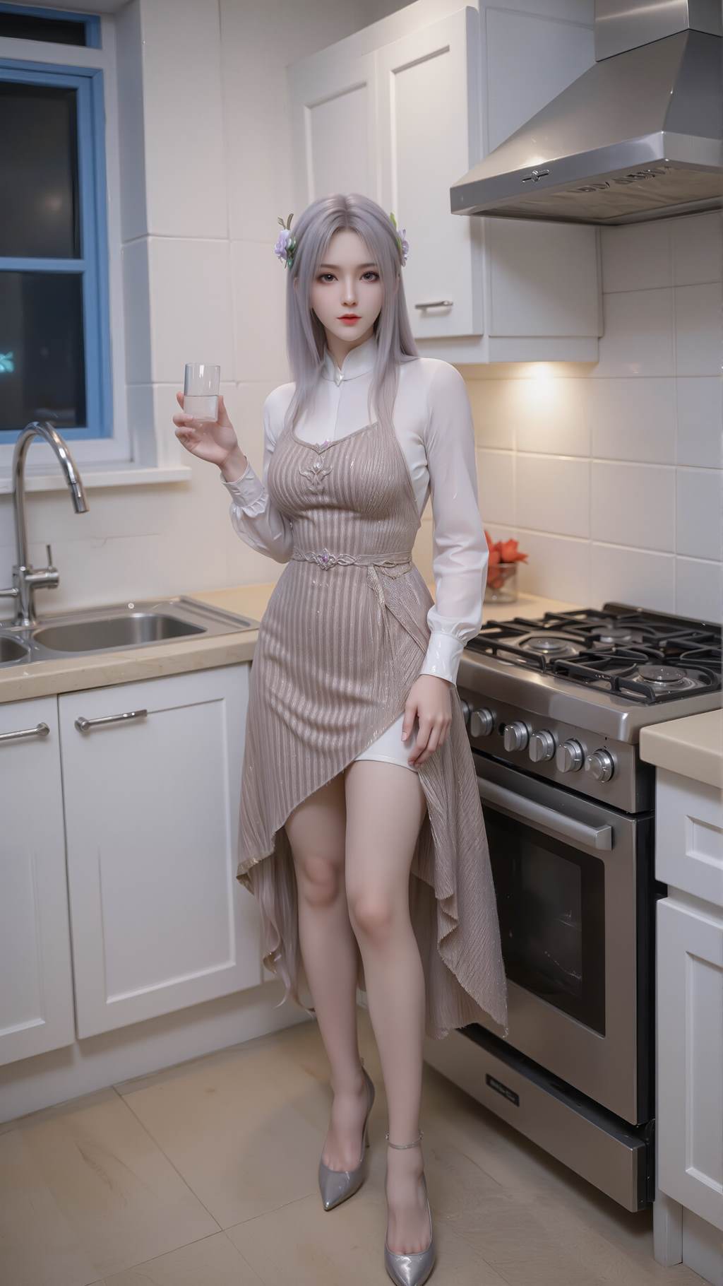 图片[23]-AI绘画 787 斗破苍穹-小医仙[22P] – 速更版-美库