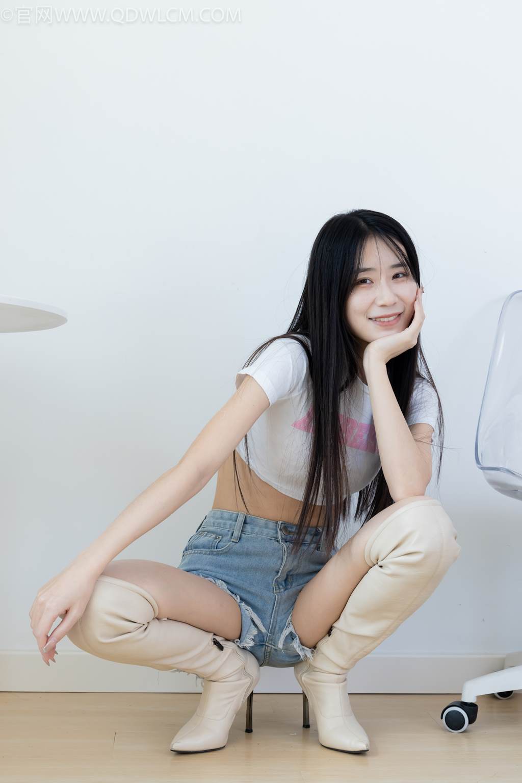 图片[13]-物恋传媒 NO.2475 菜菜-长靴、白棉袜、裸足[144P] – 速更版-美库