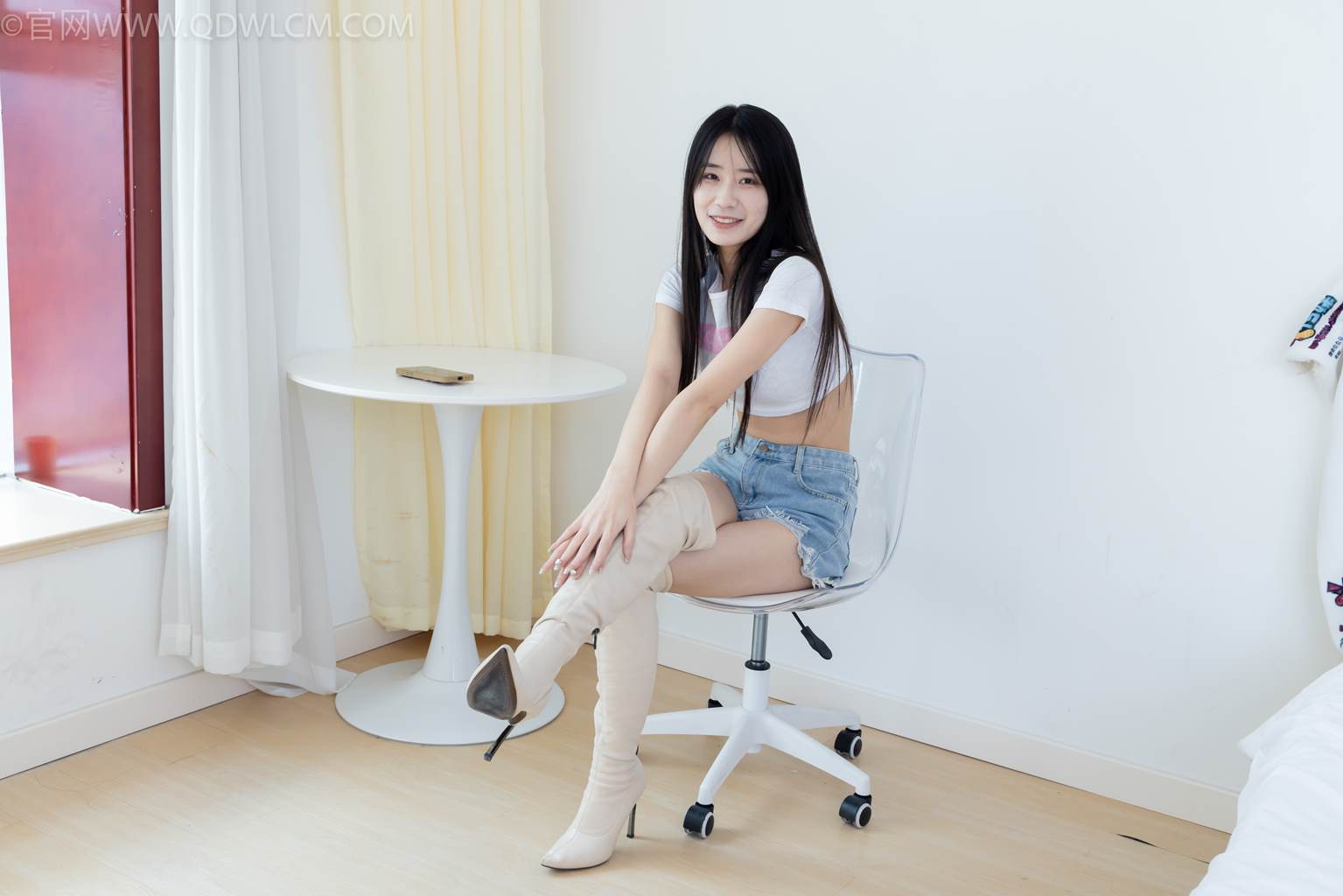 图片[18]-物恋传媒 NO.2475 菜菜-长靴、白棉袜、裸足[144P] – 速更版-美库