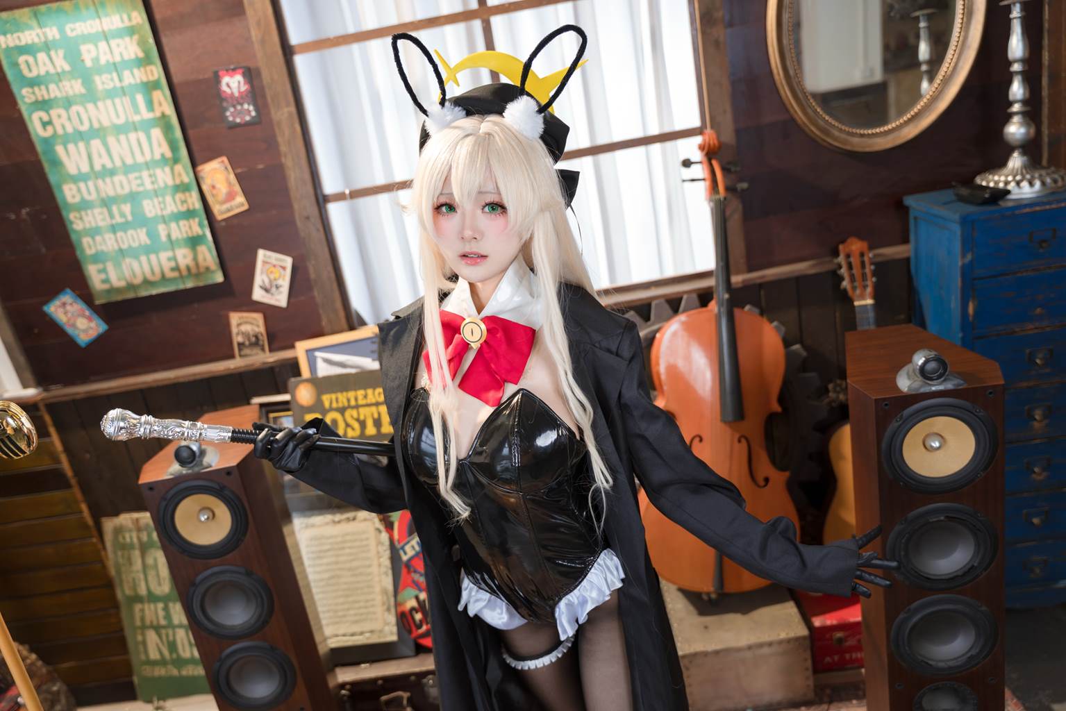 图片[25]-九柒喵 – 笑面兔女郎[27P] – 速更版-美库