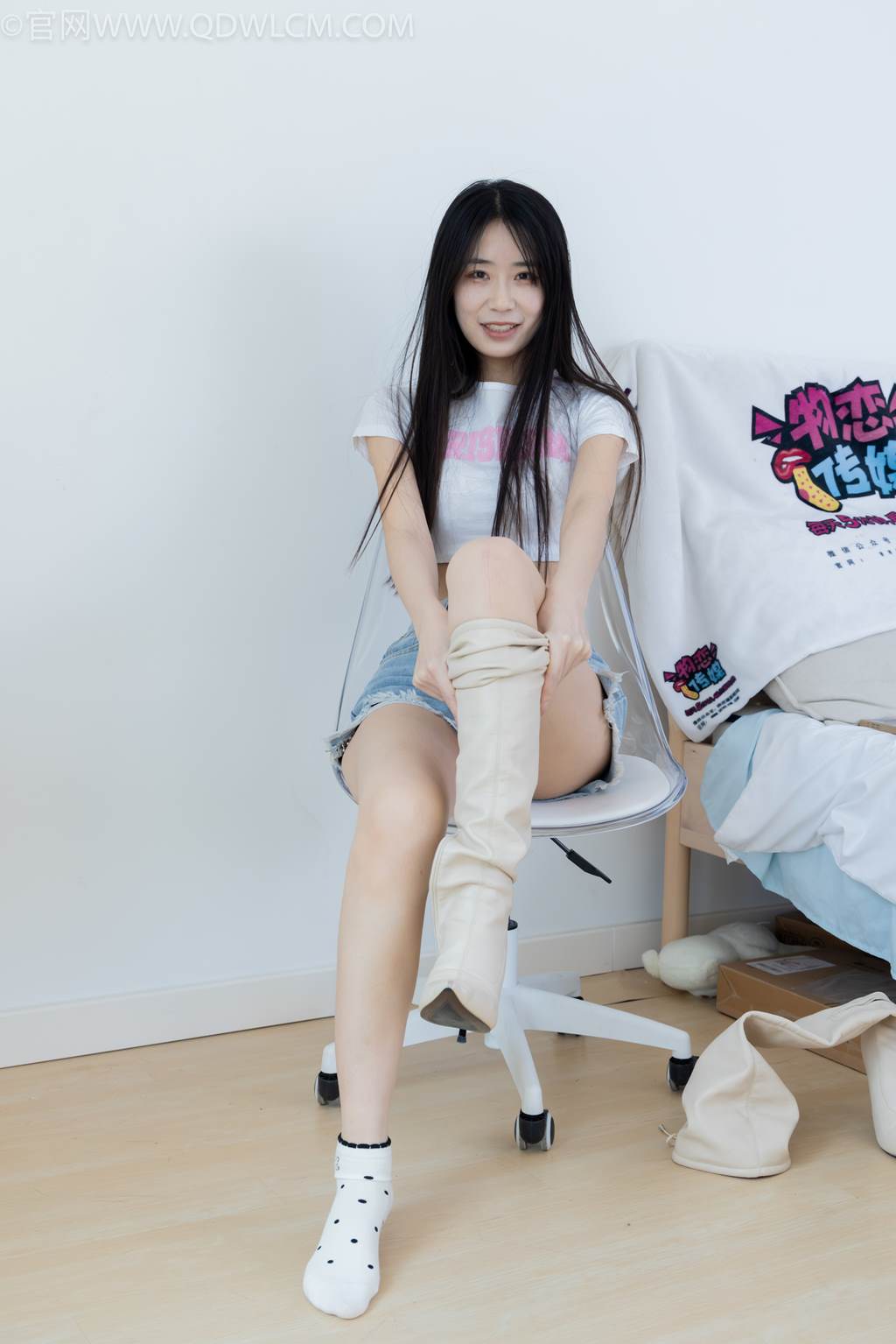 图片[140]-物恋传媒 NO.2475 菜菜-长靴、白棉袜、裸足[144P] – 速更版-美库