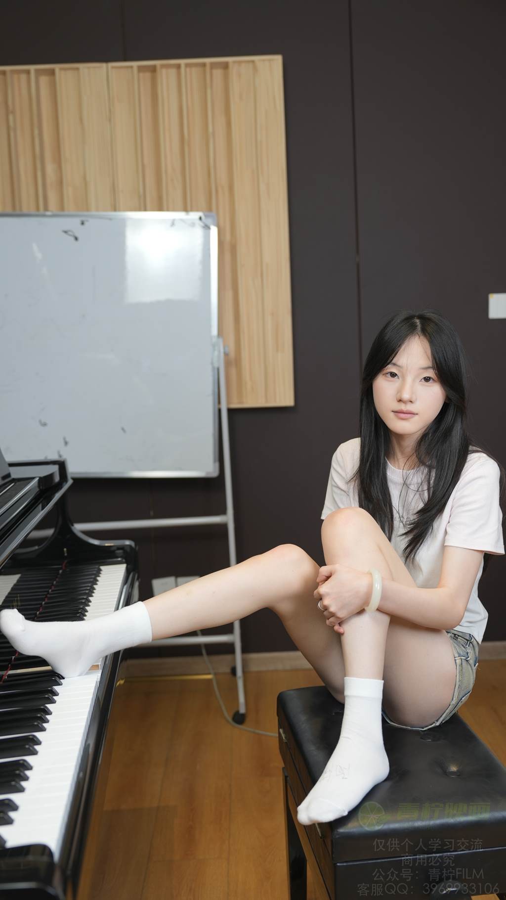 图片[23]-青柠映画 NO.000 – 阿慌 琴房秀玉足[220P] – 速更版-美库