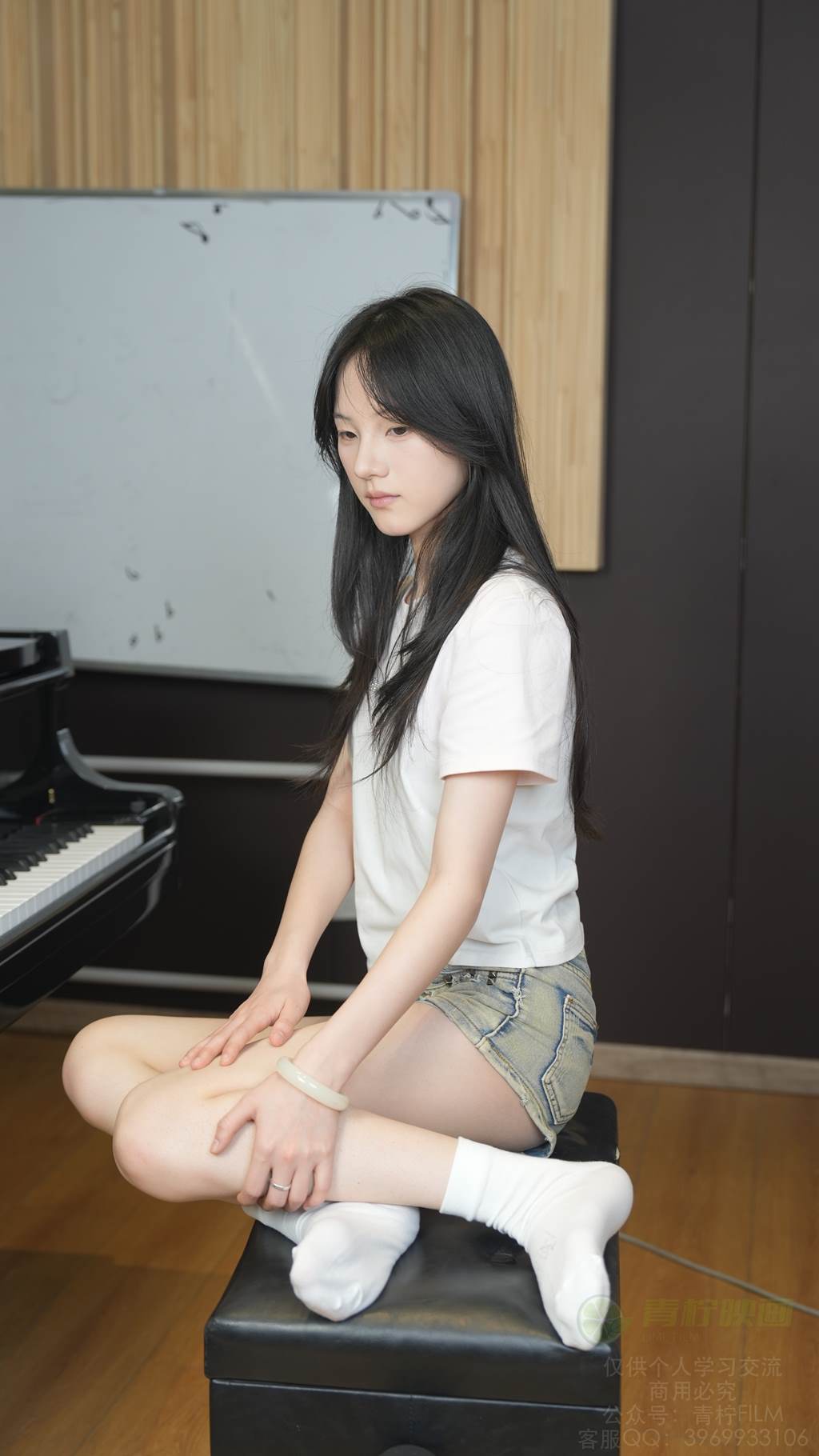 图片[43]-青柠映画 NO.000 – 阿慌 琴房秀玉足[220P] – 速更版-美库