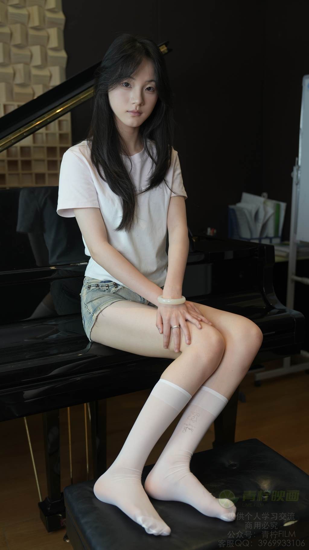 图片[48]-青柠映画 NO.000 – 阿慌 琴房秀玉足[220P] – 速更版-美库