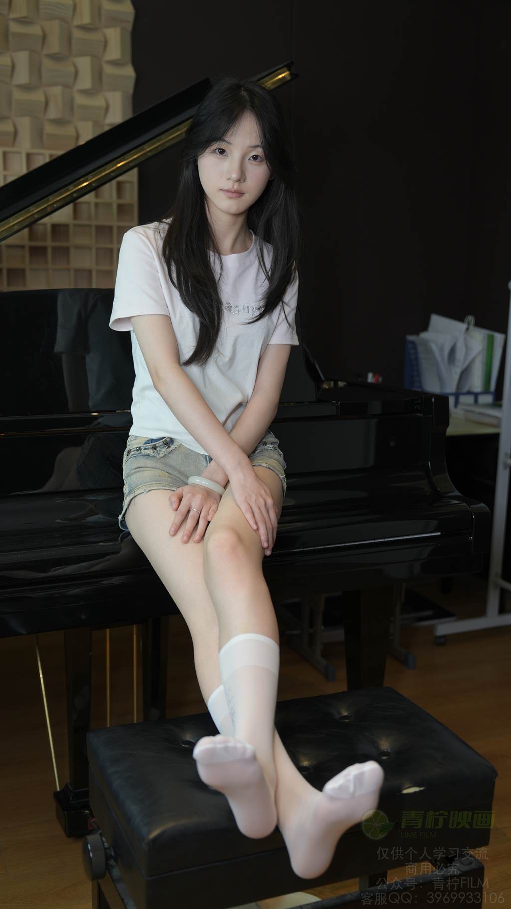 图片[52]-青柠映画 NO.000 – 阿慌 琴房秀玉足[220P] – 速更版-美库