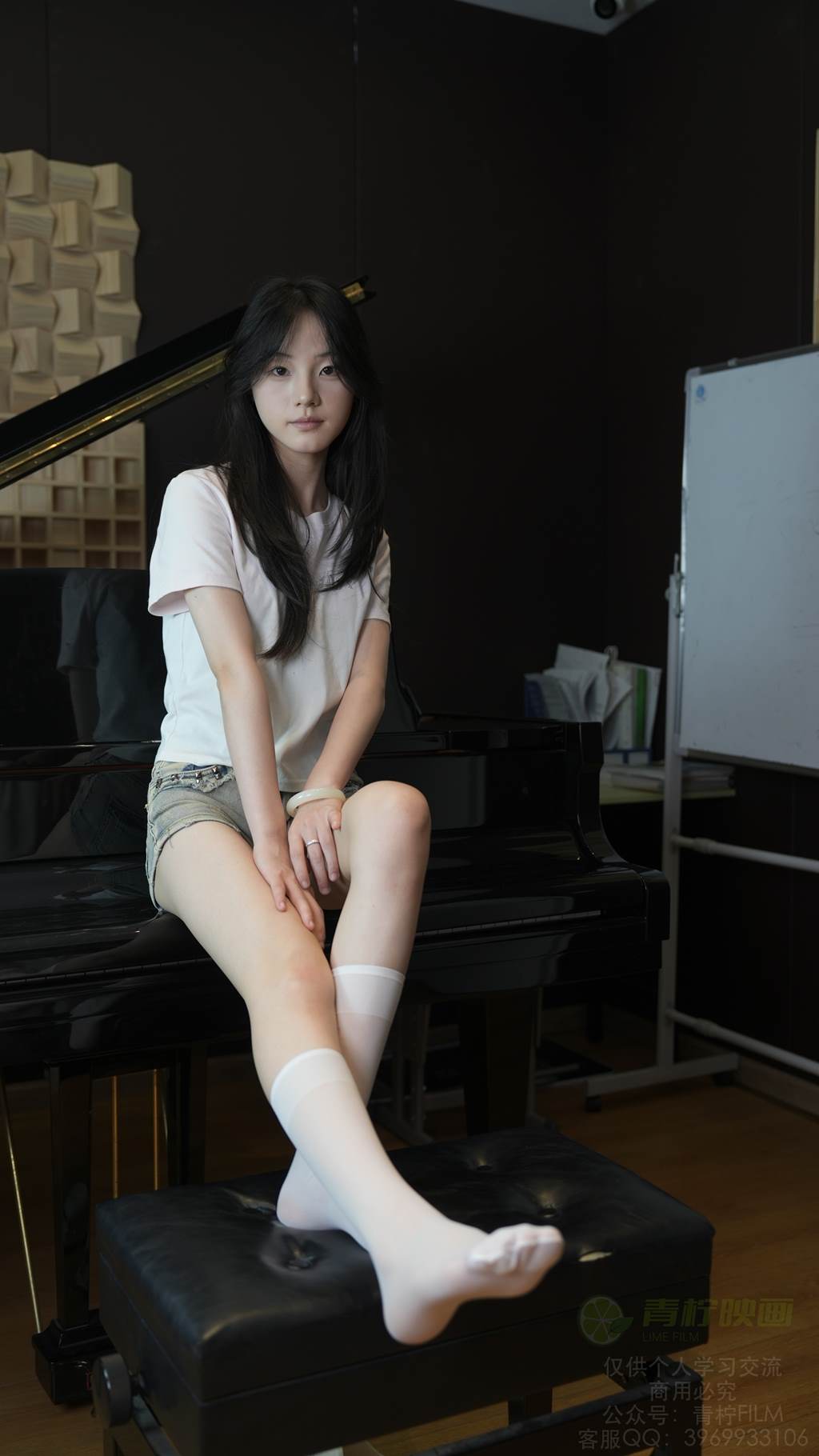 图片[94]-青柠映画 NO.000 – 阿慌 琴房秀玉足[220P] – 速更版-美库