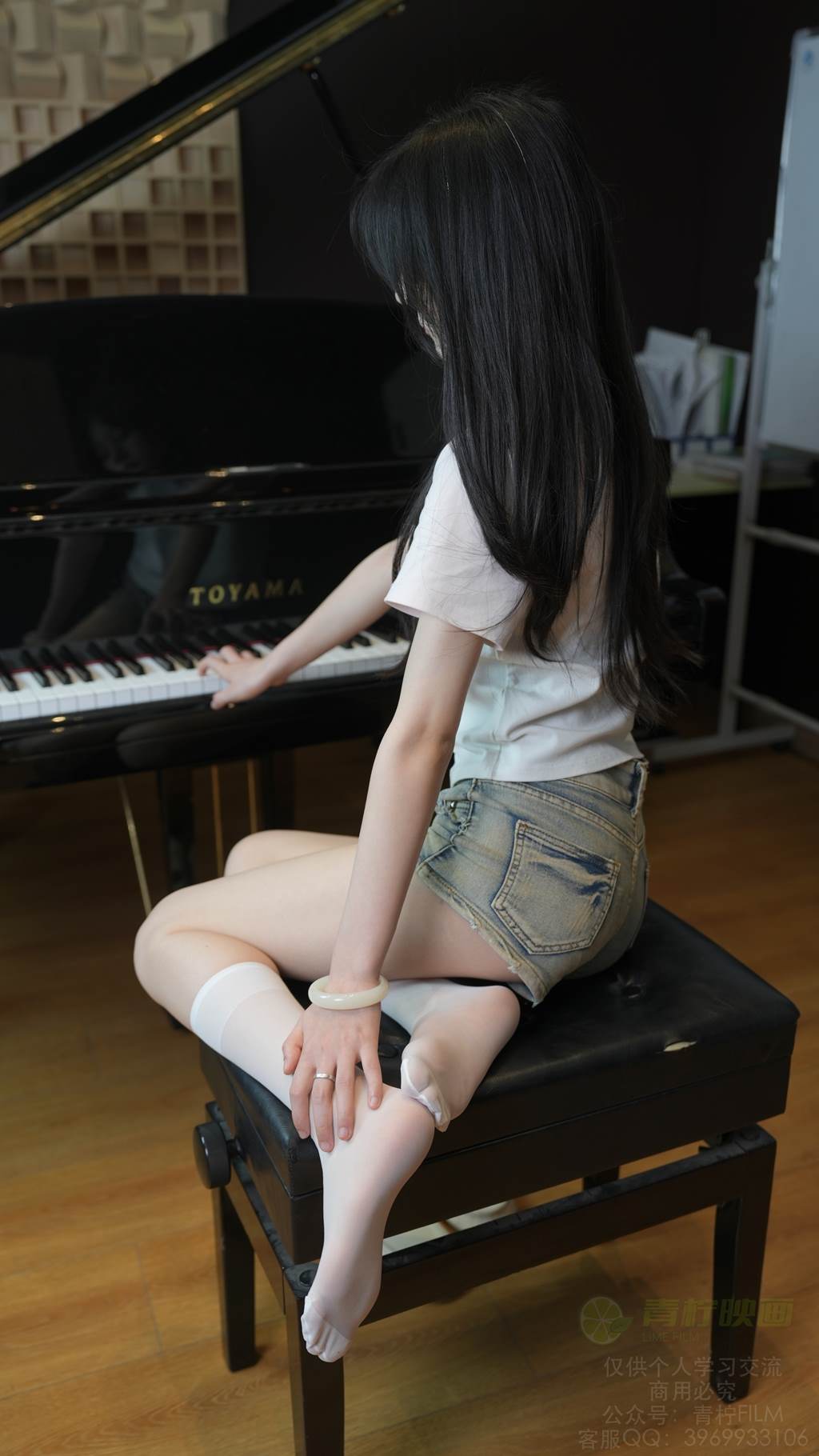 图片[219]-青柠映画 NO.000 – 阿慌 琴房秀玉足[220P] – 速更版-美库