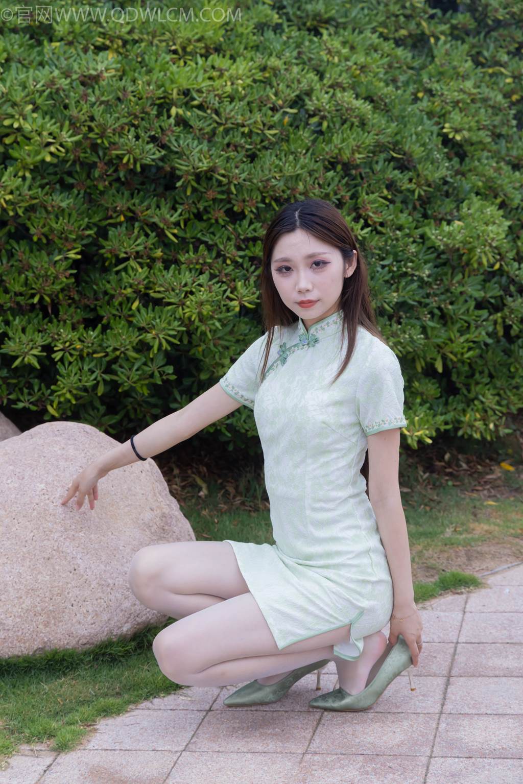 图片[19]-物恋传媒 NO.2477 泡泡-旗袍、高跟鞋、薄白丝[150P] – 速更版-美库